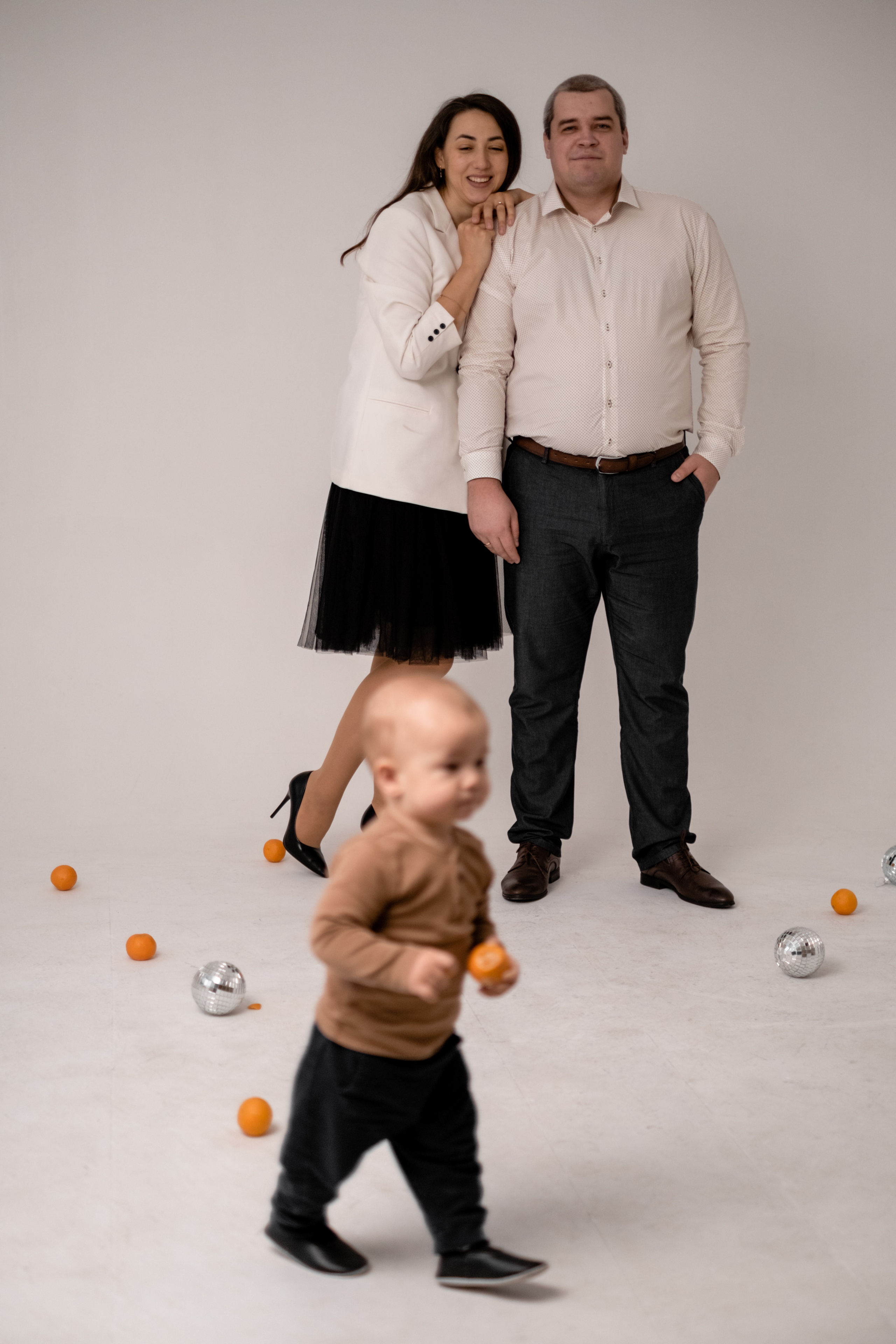 Новый год. Мандарины. Большая семья. Фотограф в Барнауле и на Алтае Маша Савова