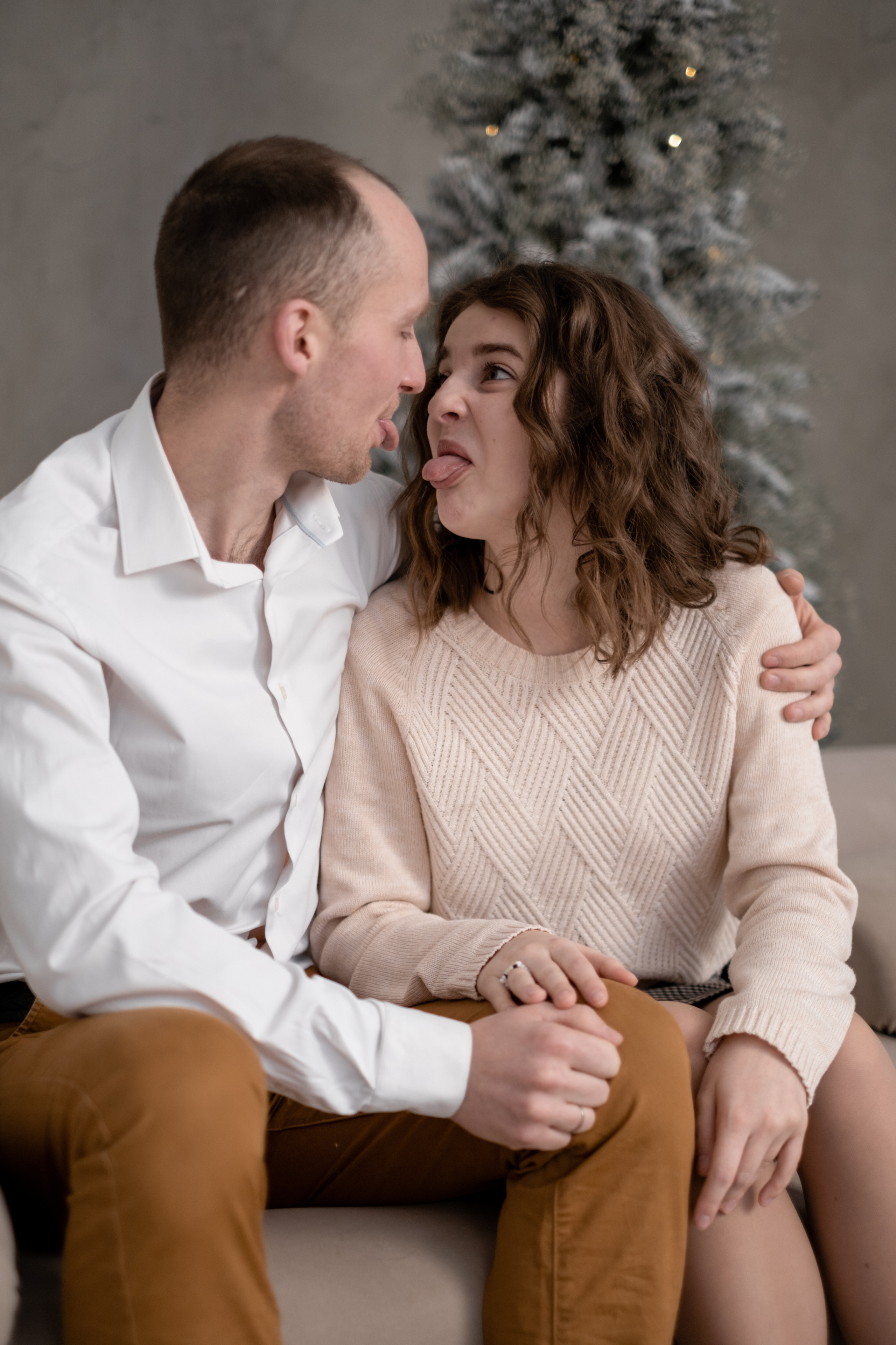 Новый год. Мандарины. Большая семья. Фотограф в Барнауле и на Алтае Маша Савова