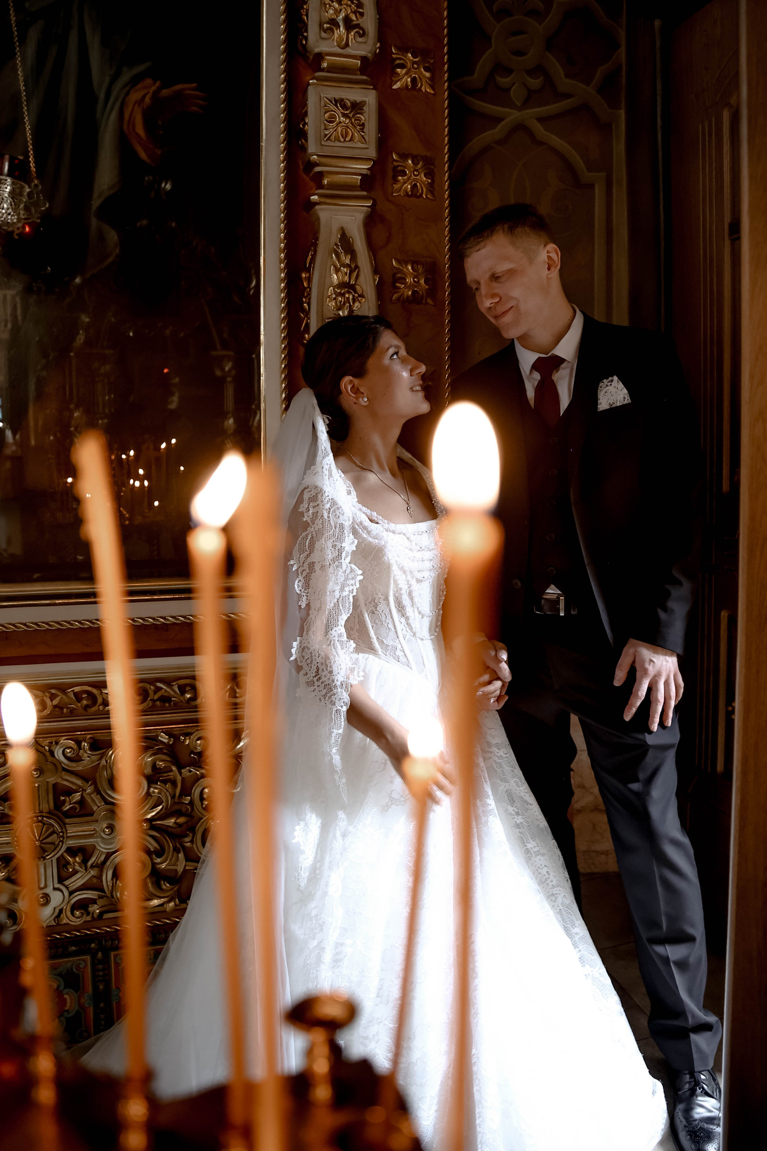 Иван и Дарья в храме Всех Святых. Фотограф в Москве и любой точке земного шара Алёна Вялова (Чулкова)