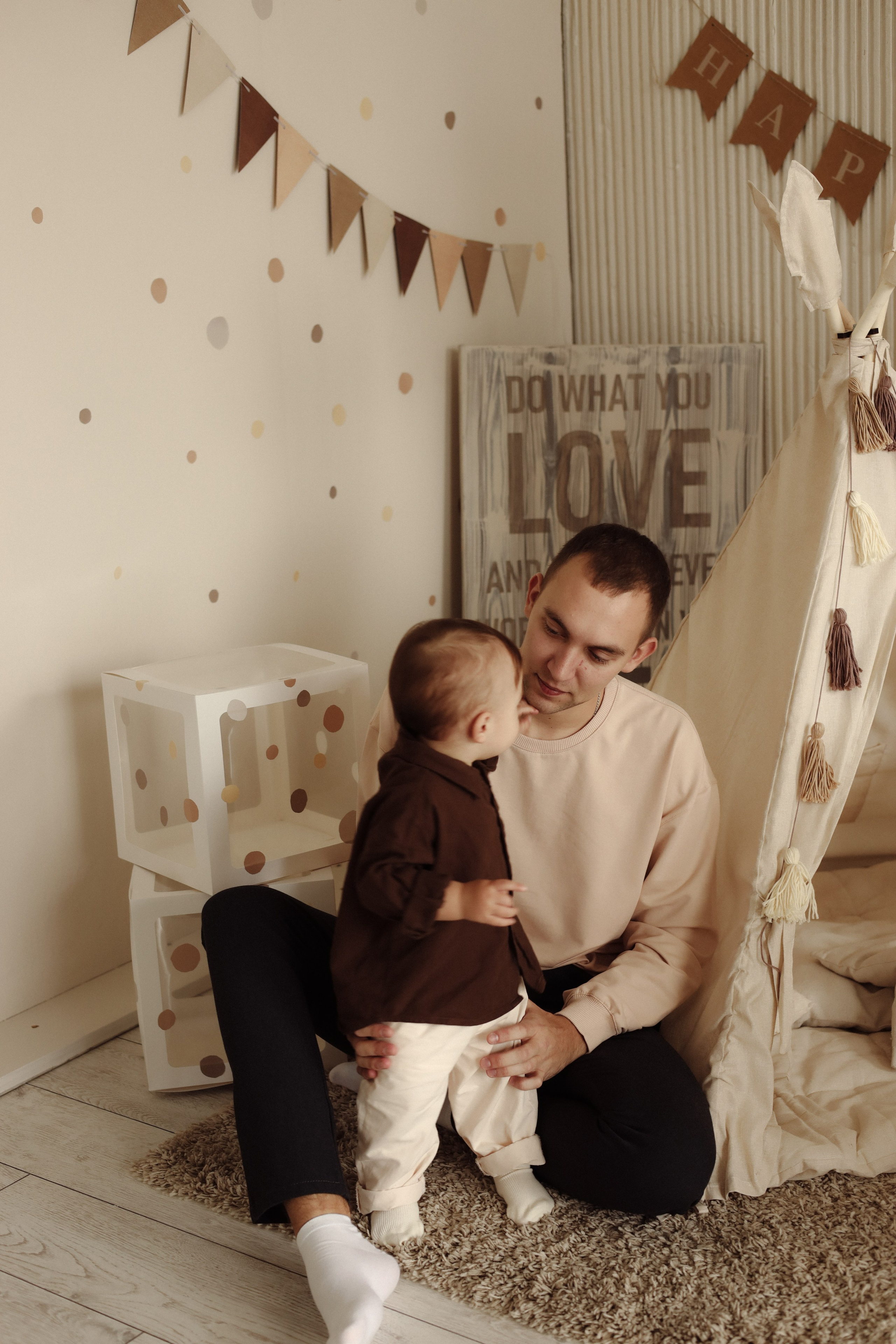 Вадим, Глебушка, Лиза. Фотограф Мария Лаенко