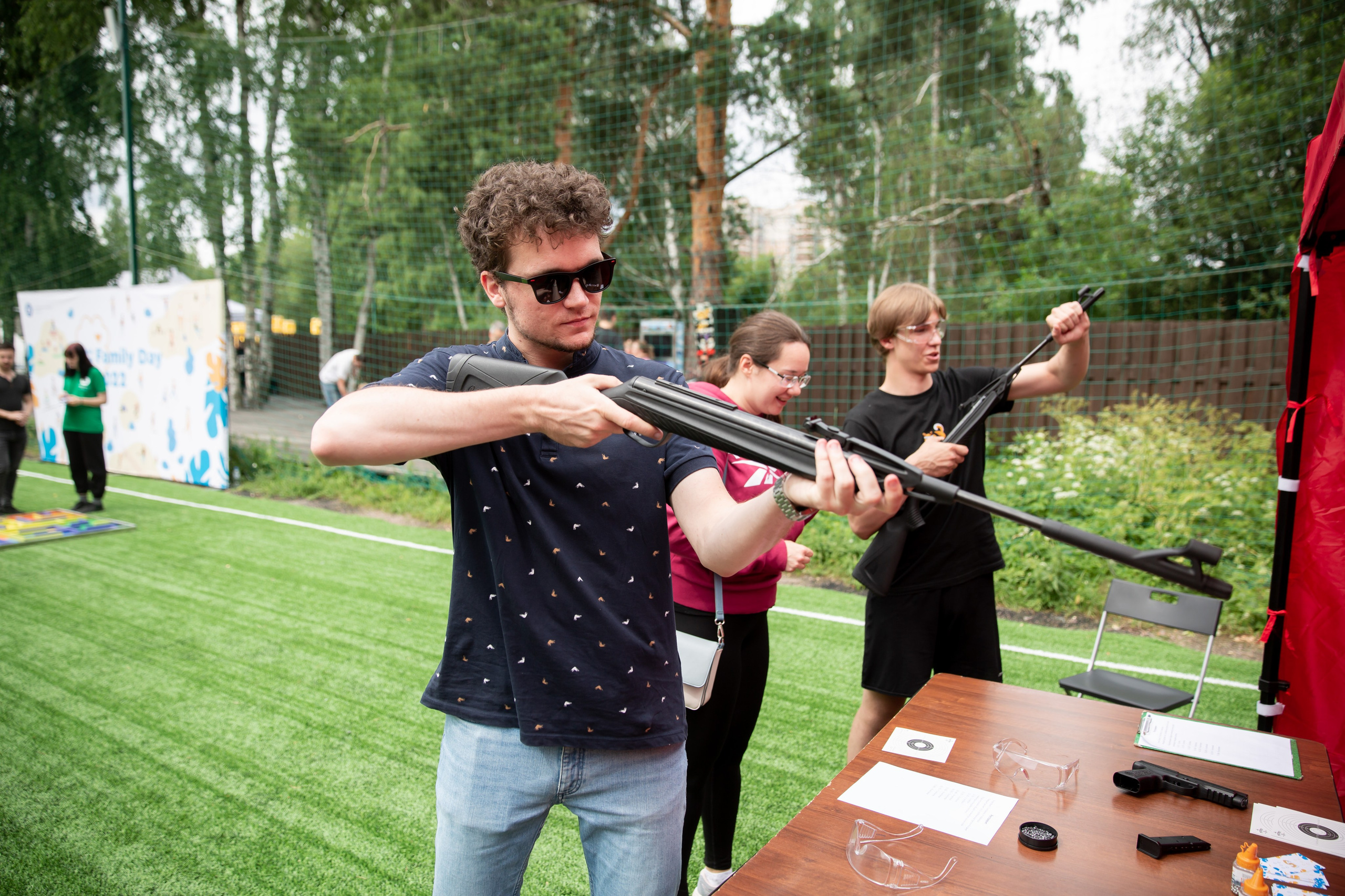 Семейная спартакиада для Атомпроект. Снимаю съемки