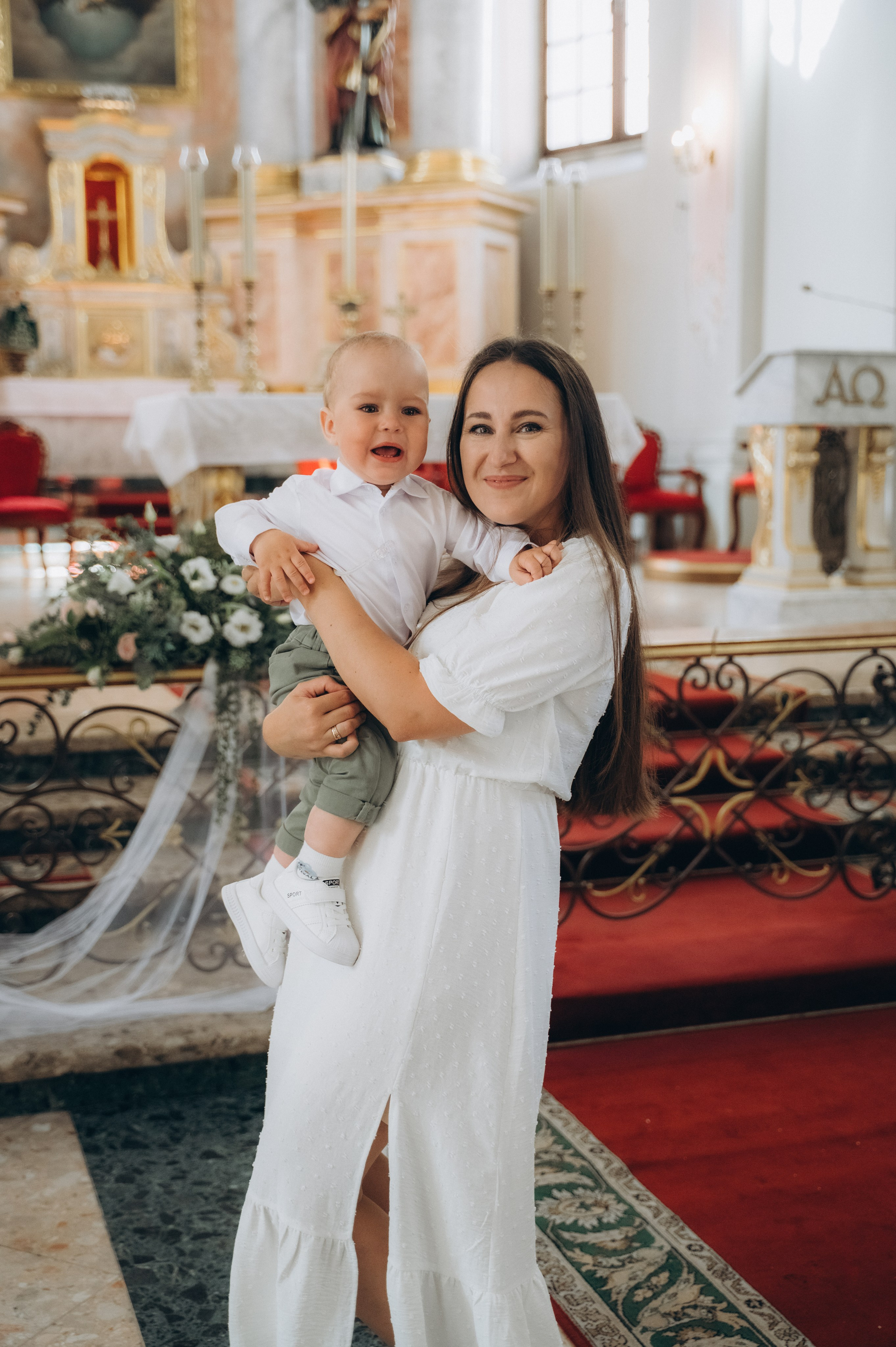 Крещение Александра (Белый Костёл). Семейный фотограф в Минске Дарья Дреко