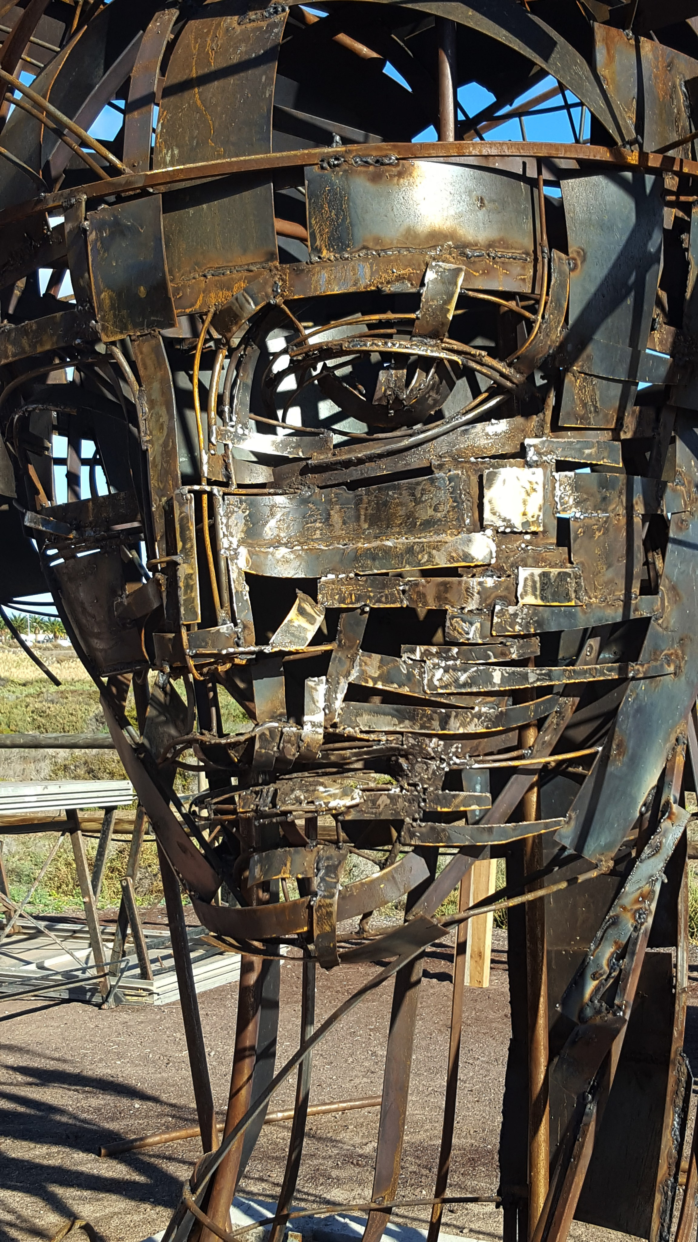 Фуэртевентура /Испания/Канарские острова/2016. Художник — скульптор Антонина Фатхуллина