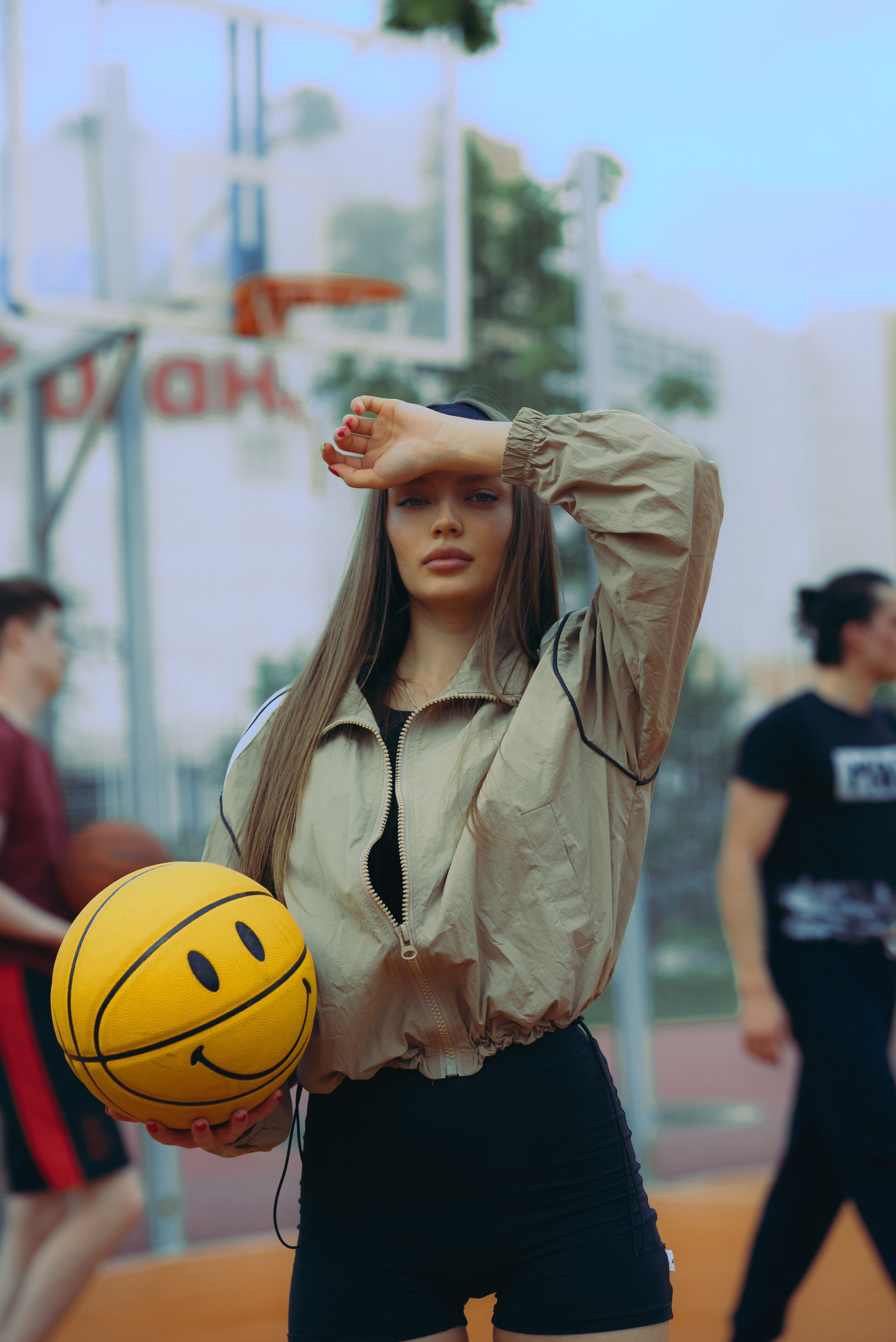 Стефания. Баскетбол. Фотограф Екатерина Золотовская. Портретные, семейные и креативные фотосессии в Москве
