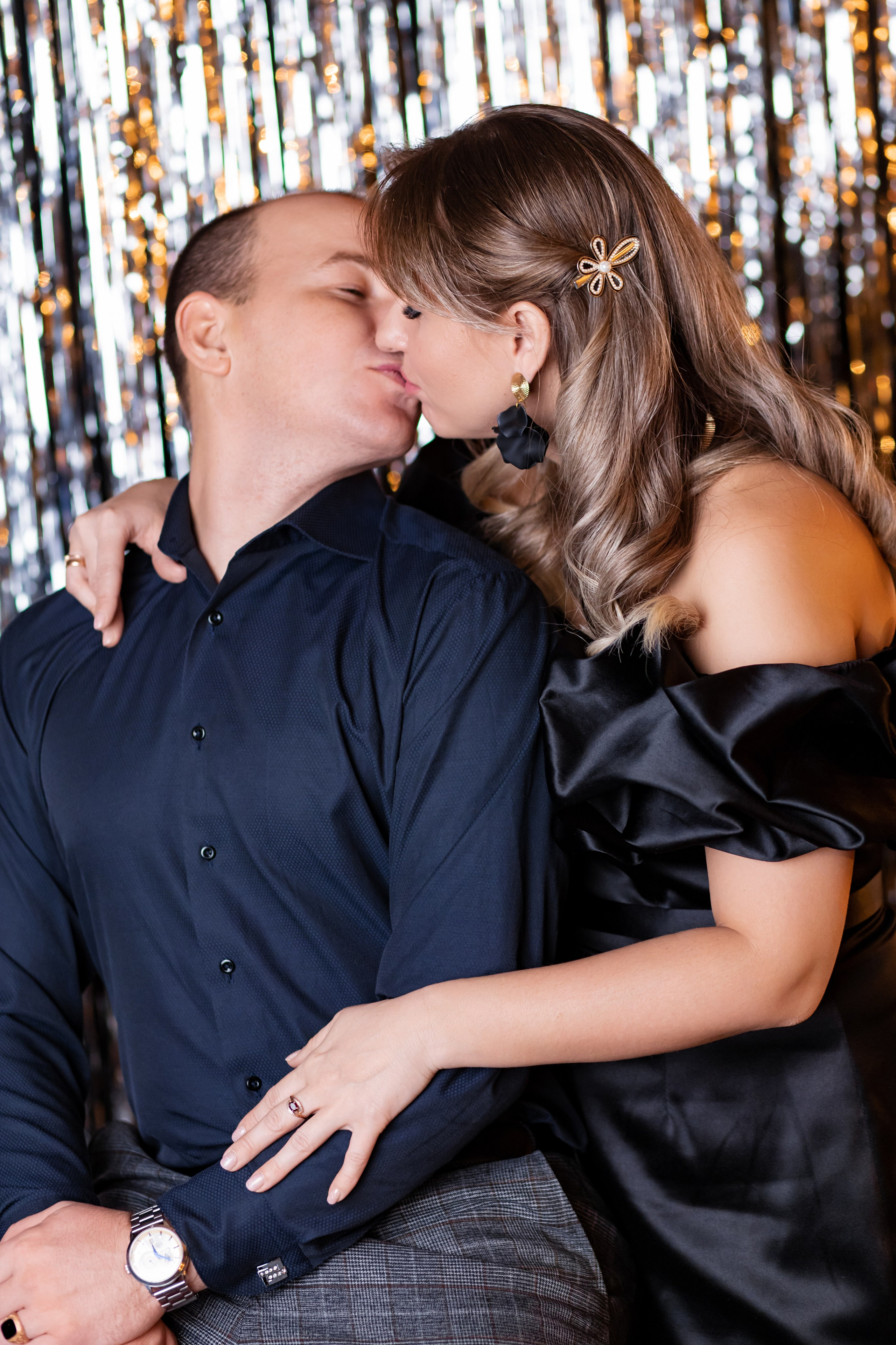 Евочка, Татьяна и Александр в студии Точка. Фотограф Белгород