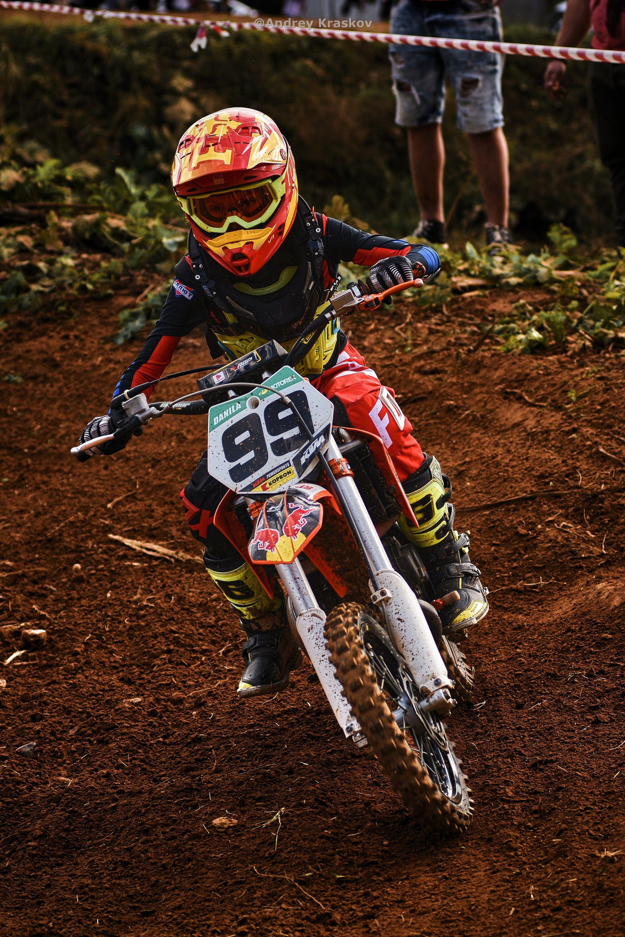Мотокросс в городе Чкаловск. Фотограф Красков Андрей