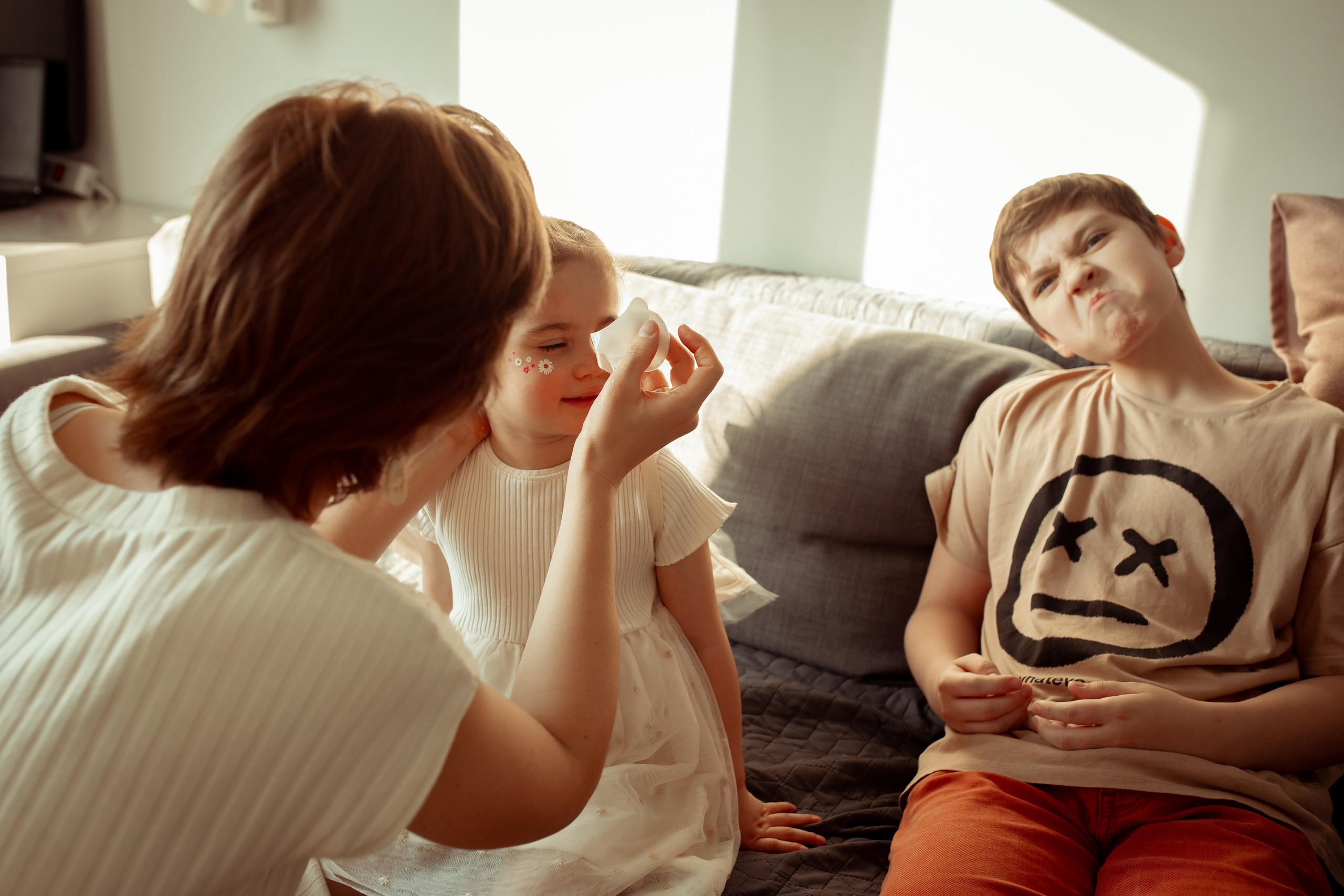 Александра, Максим, Евгений и Ксюша. Семейный и детский фотограф в Москве Дорогова Екатерина