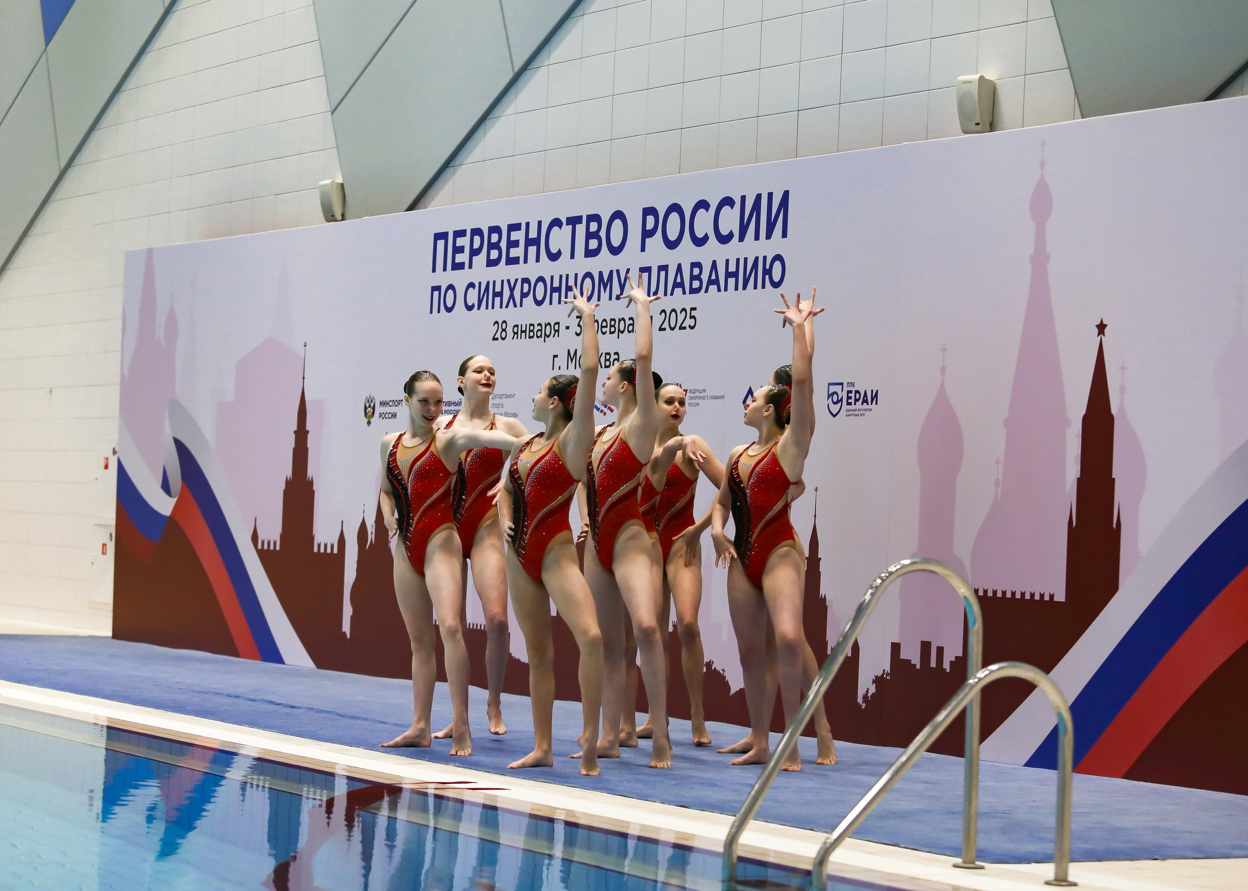 Первенство России по синхронному плаванию. Техническая программа. Группы. Репортажный фотограф в Москве