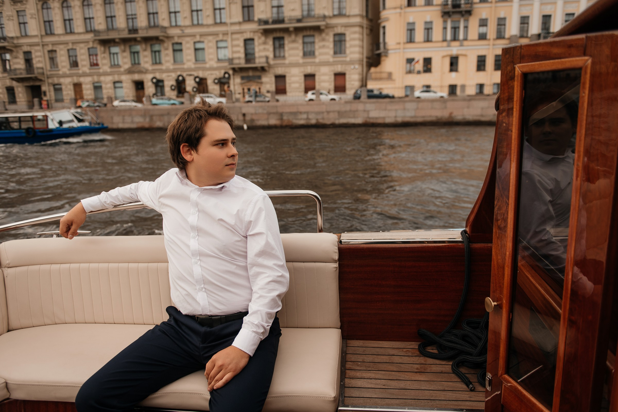 свадебная фотосессия на&nbsp;катере Venezia Nord