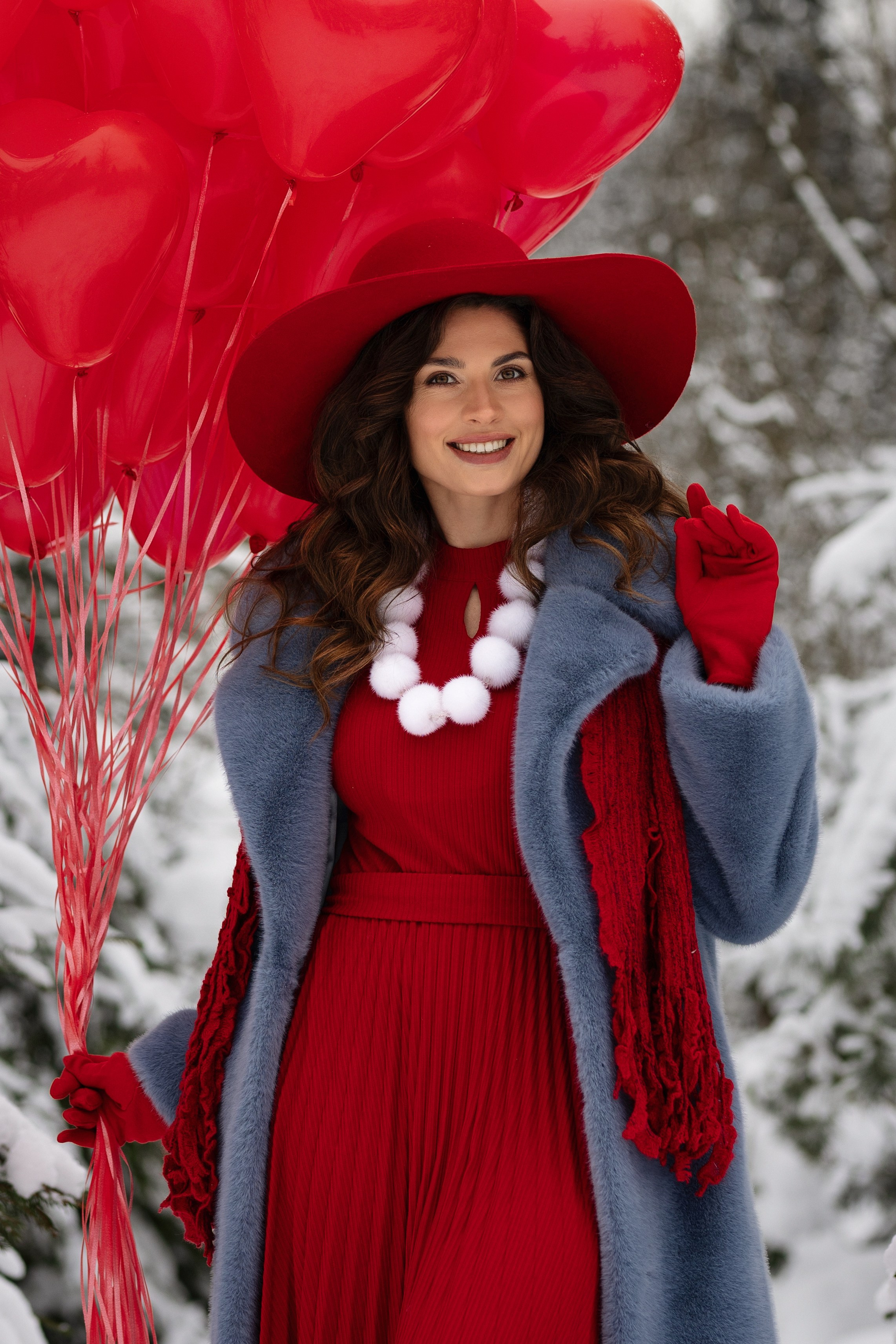 Фотосессия для девушки на день влюбленных. Трубинова Екатерина | Семейный фотограф | Москва