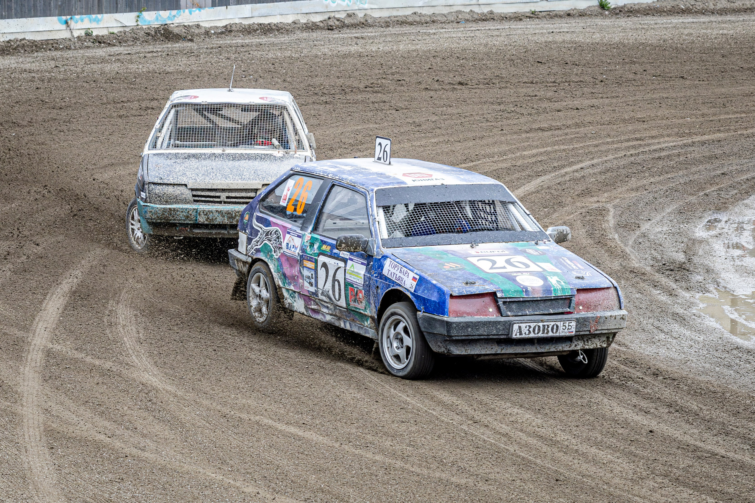 Автогонки на гаревой дорожке. Bertran Ordo