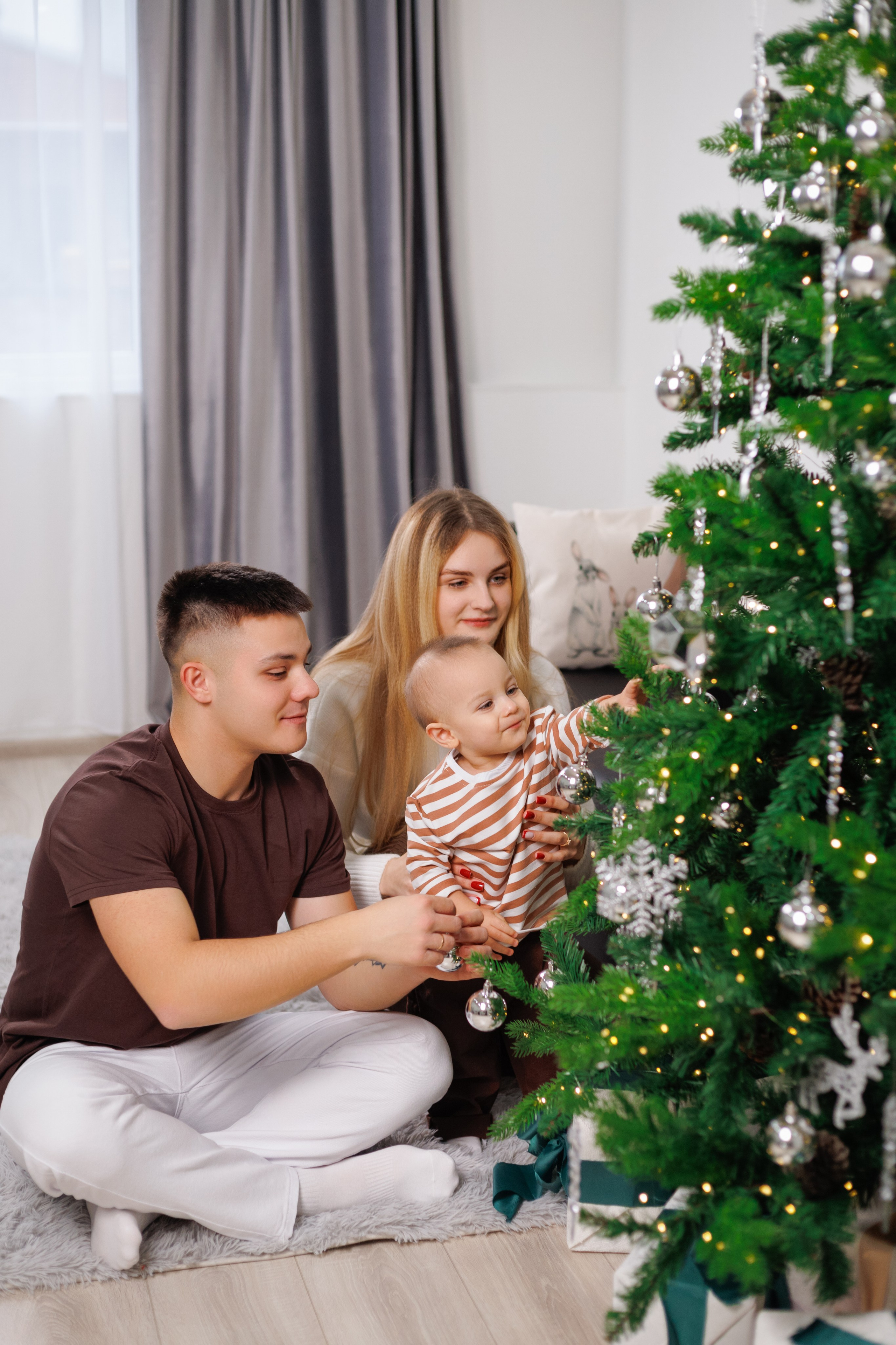 Новогодняя семейная. Семейный и творческий фотограф ст. Каневская| г. Краснодар | Мария Шарафан