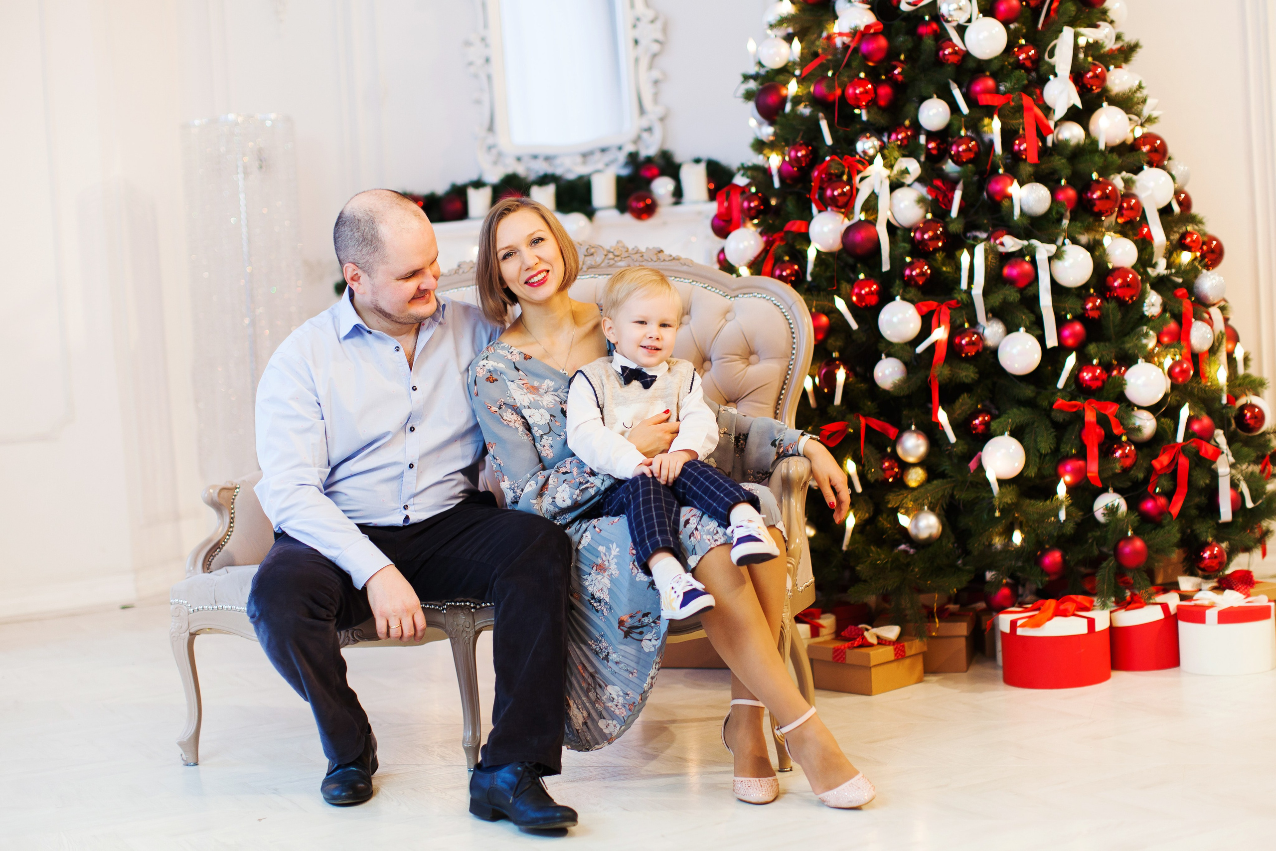 Новогодние истории разных лет. Портретный фотограф в Москве Анна Лукерьина