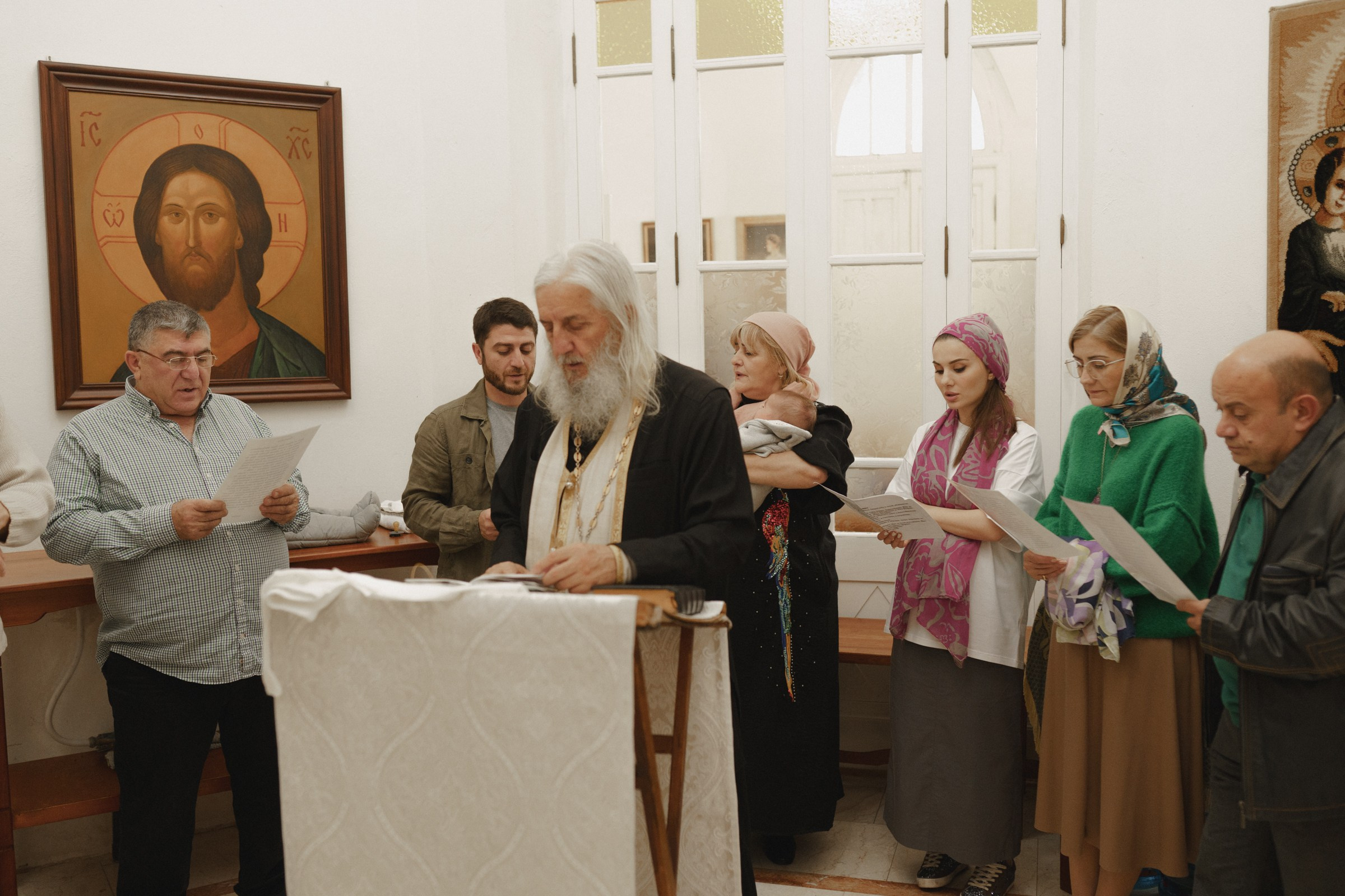 Крещение Марка. Семейный и контент фотограф в Москве и Троицке Горелова Лизавета