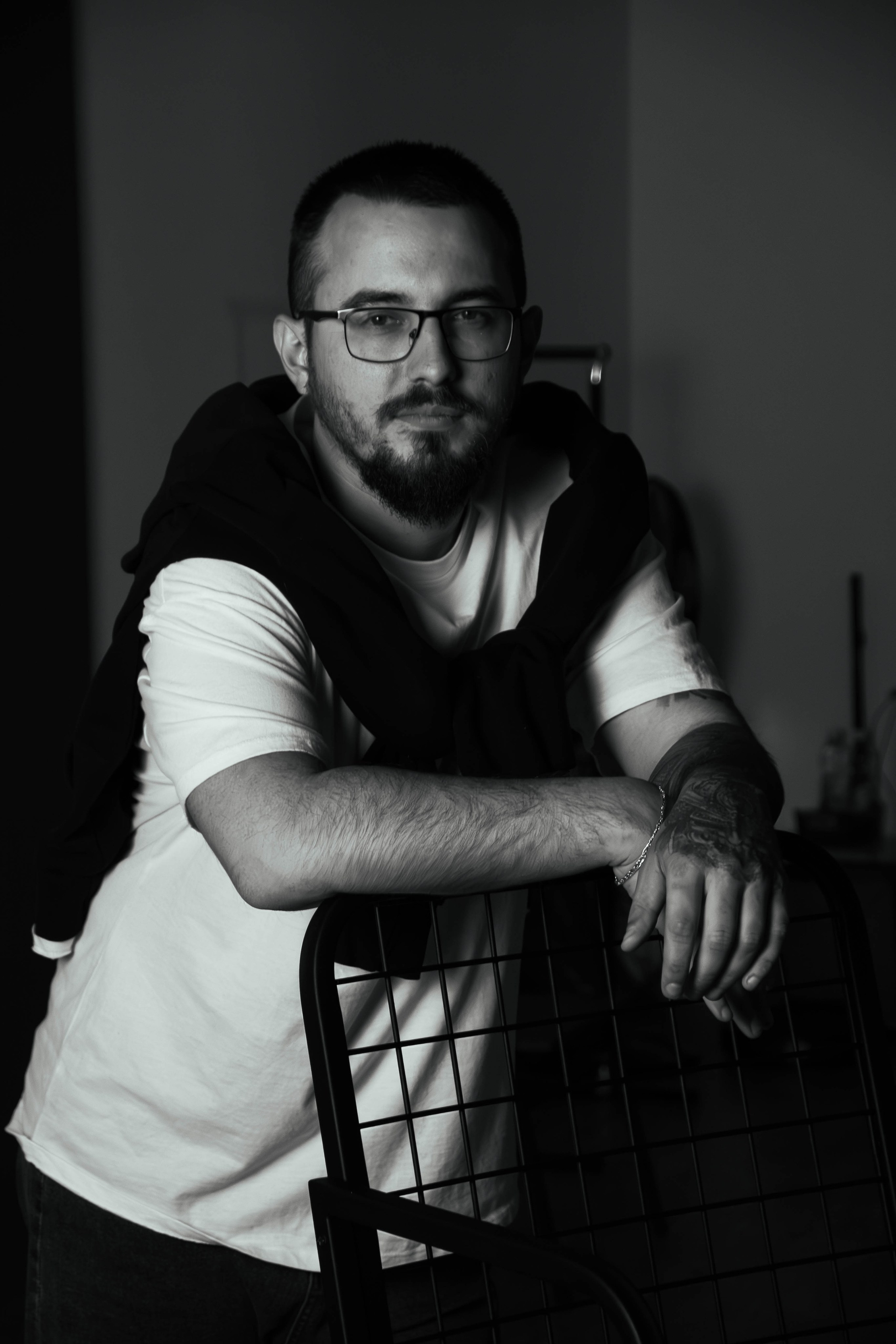 Мужской портрет. Фотограф Елизавета Хамович Омск