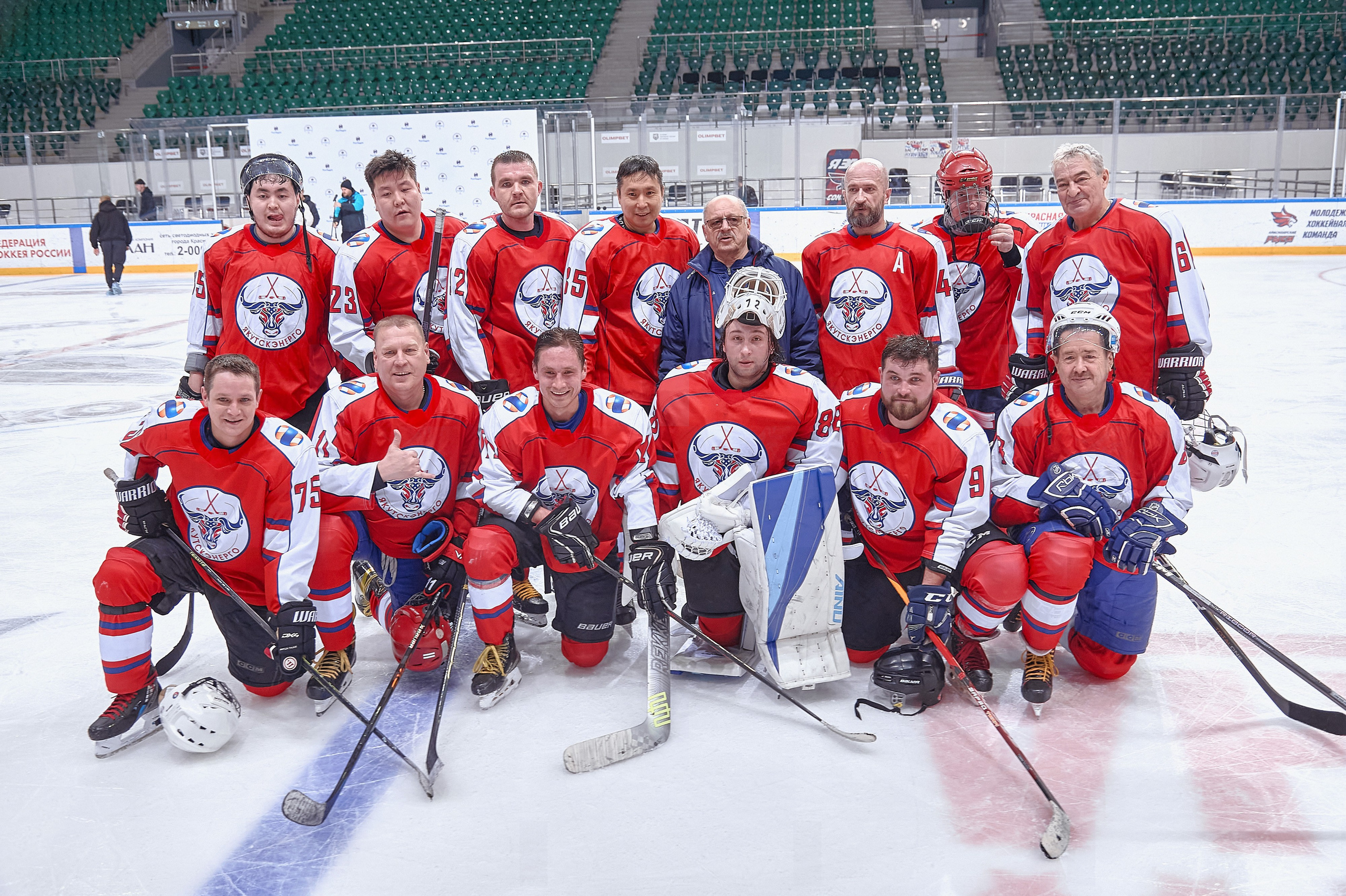 Платинум Арена — Хоккей — РусГидро. Фотограф Яковлев Роман — Красноярск