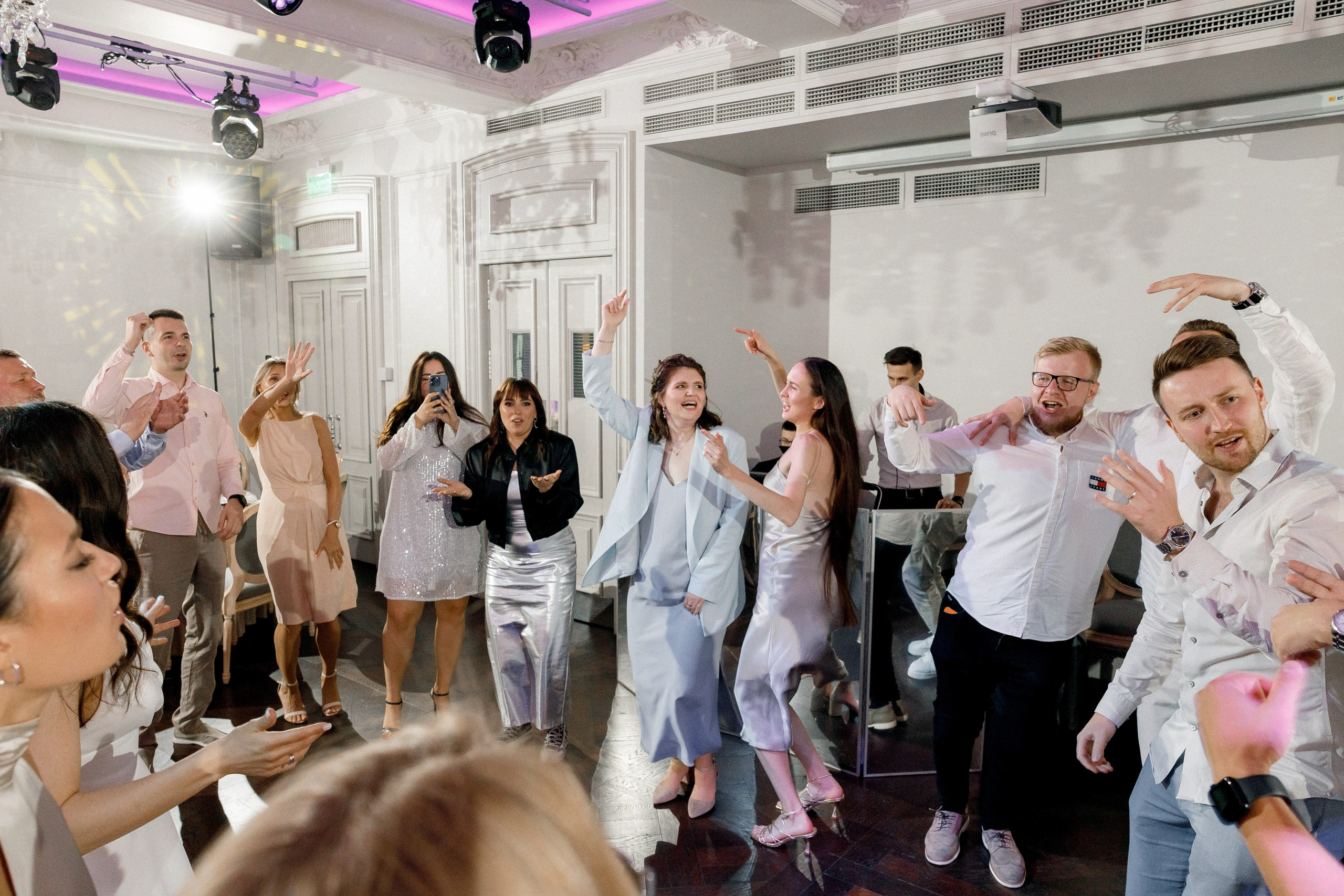 Свадебный ужин в Ресторане Michel на Красной Пресне. Свадебный фотограф в Москве и Санкт-Петербурге Денис Ходюков