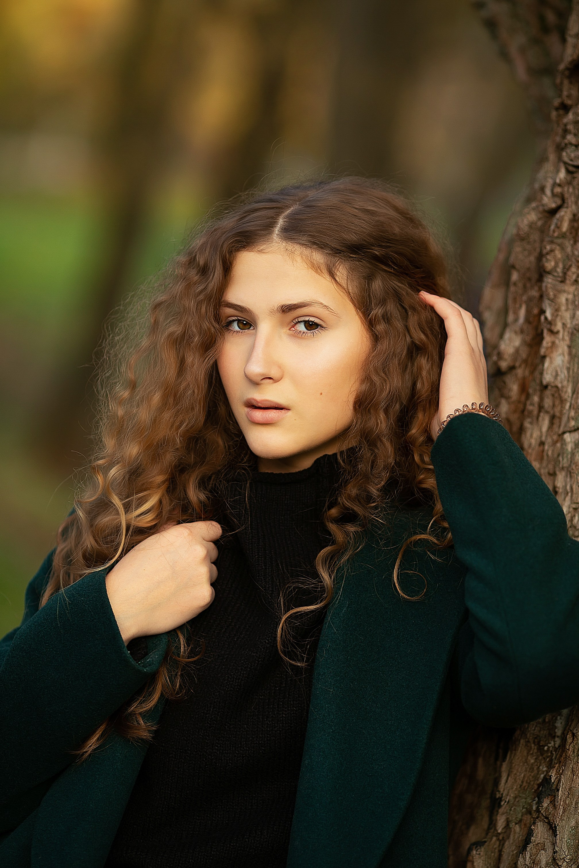 Осенняя гармония: Лиза и природа. Главная