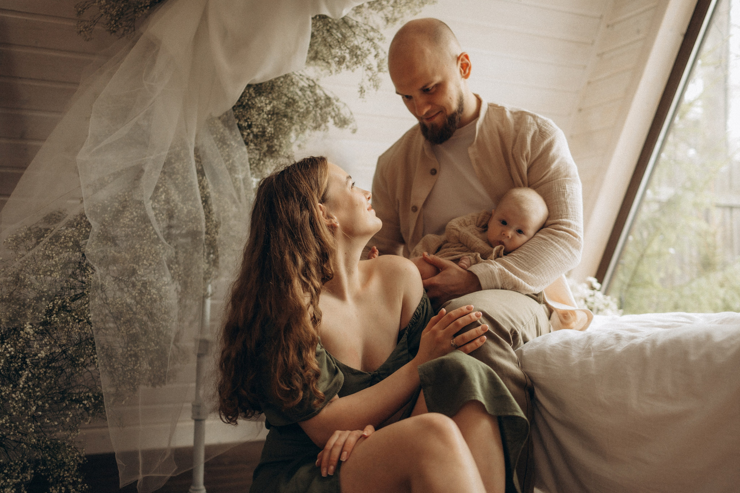 Настя, Кирилл и Эми. Семейный фотограф в Москве Валерия Карпова