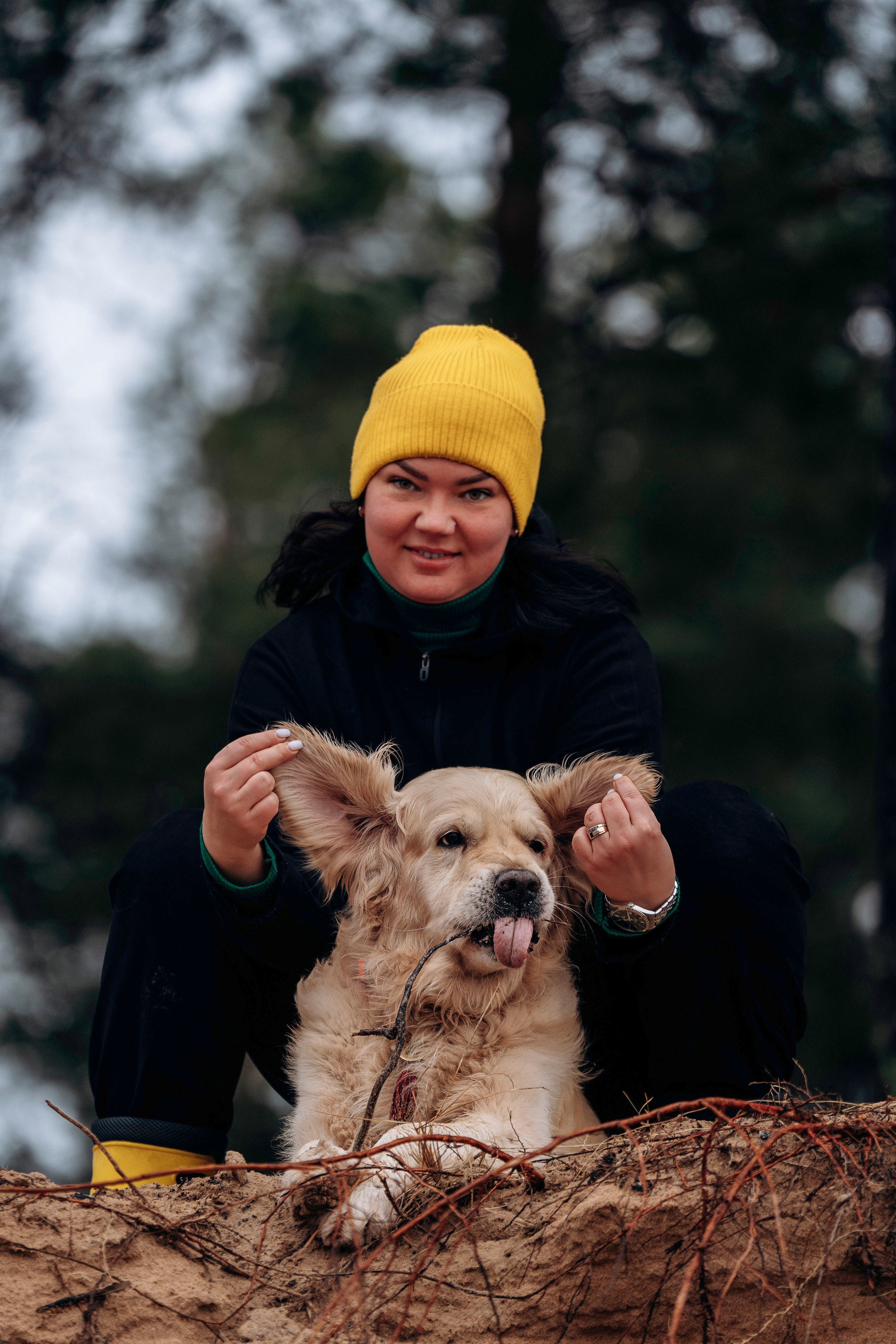 Асти, Крис и Александра. Фотограф анималист в Спб недорого Олеся Майорова