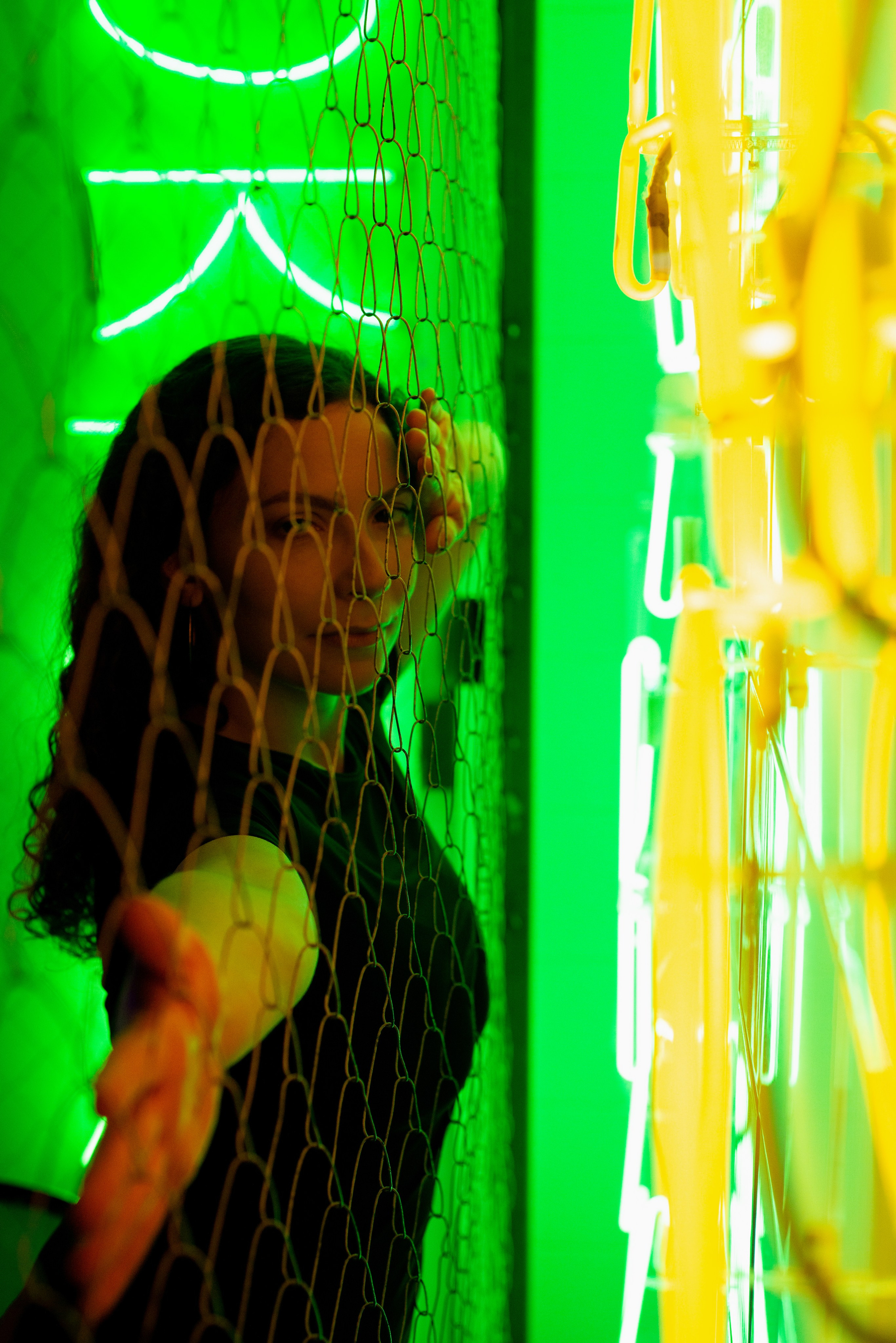 Анна в стиле киберпанк. Фотограф и дизайнер в Москве Екатерина Лобачева