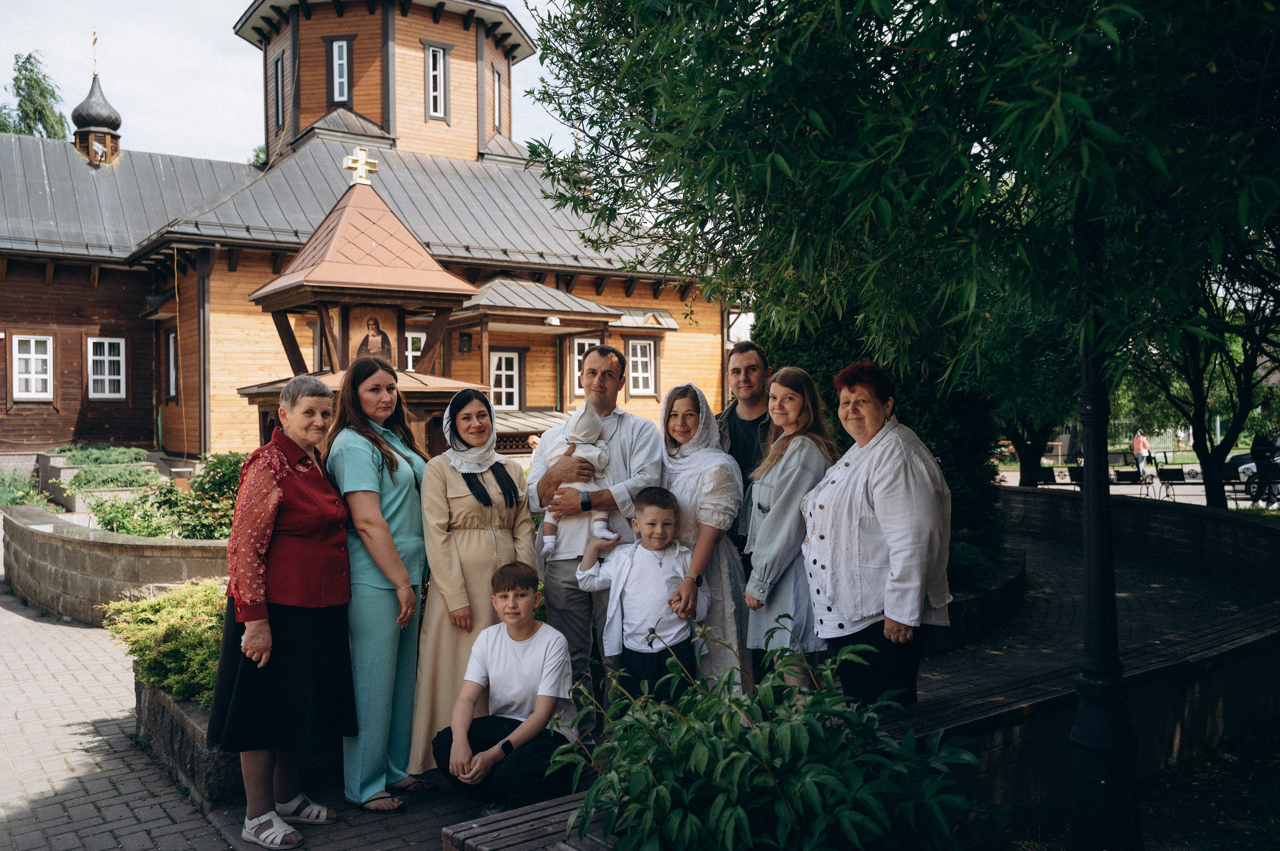 Крещение Александра (Оптинских старцев). Семейный фотограф в Минске Дарья Дреко
