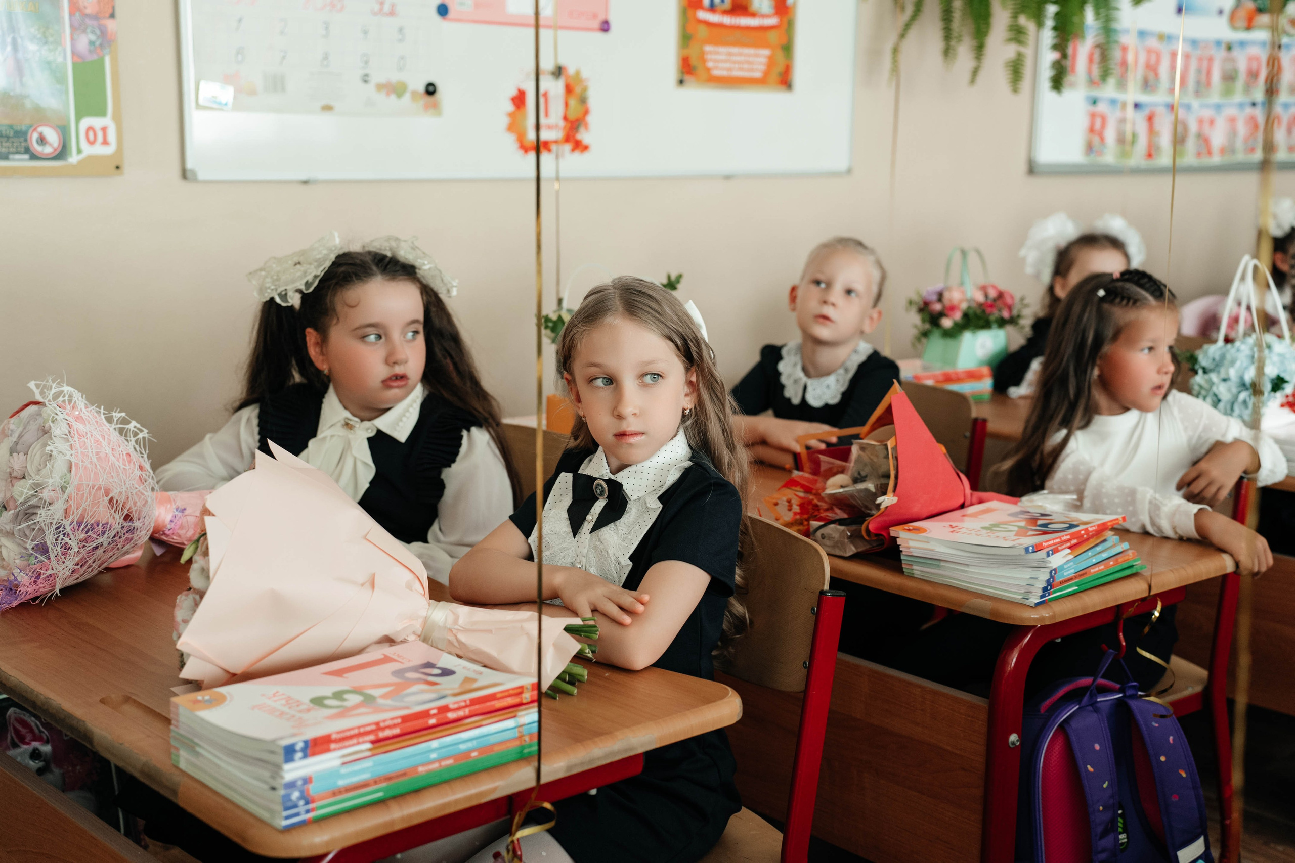 1 сентября, 1-й класс. Свадебный фотограф Москва Александра Аверкова