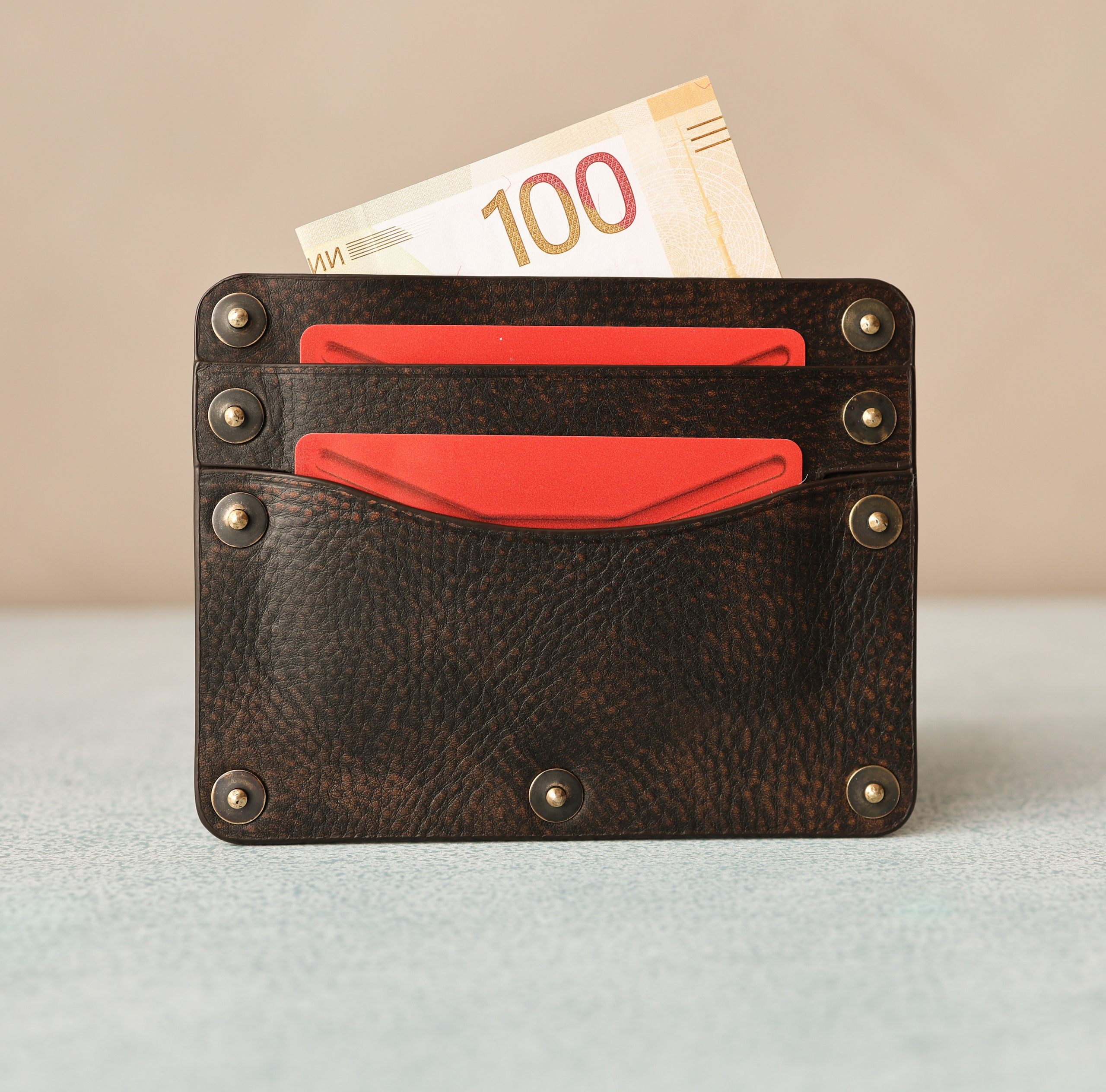 Картхолдер Grunch. Мастерская авторских аксессуаров из кожи в Уфе Hecho a mano