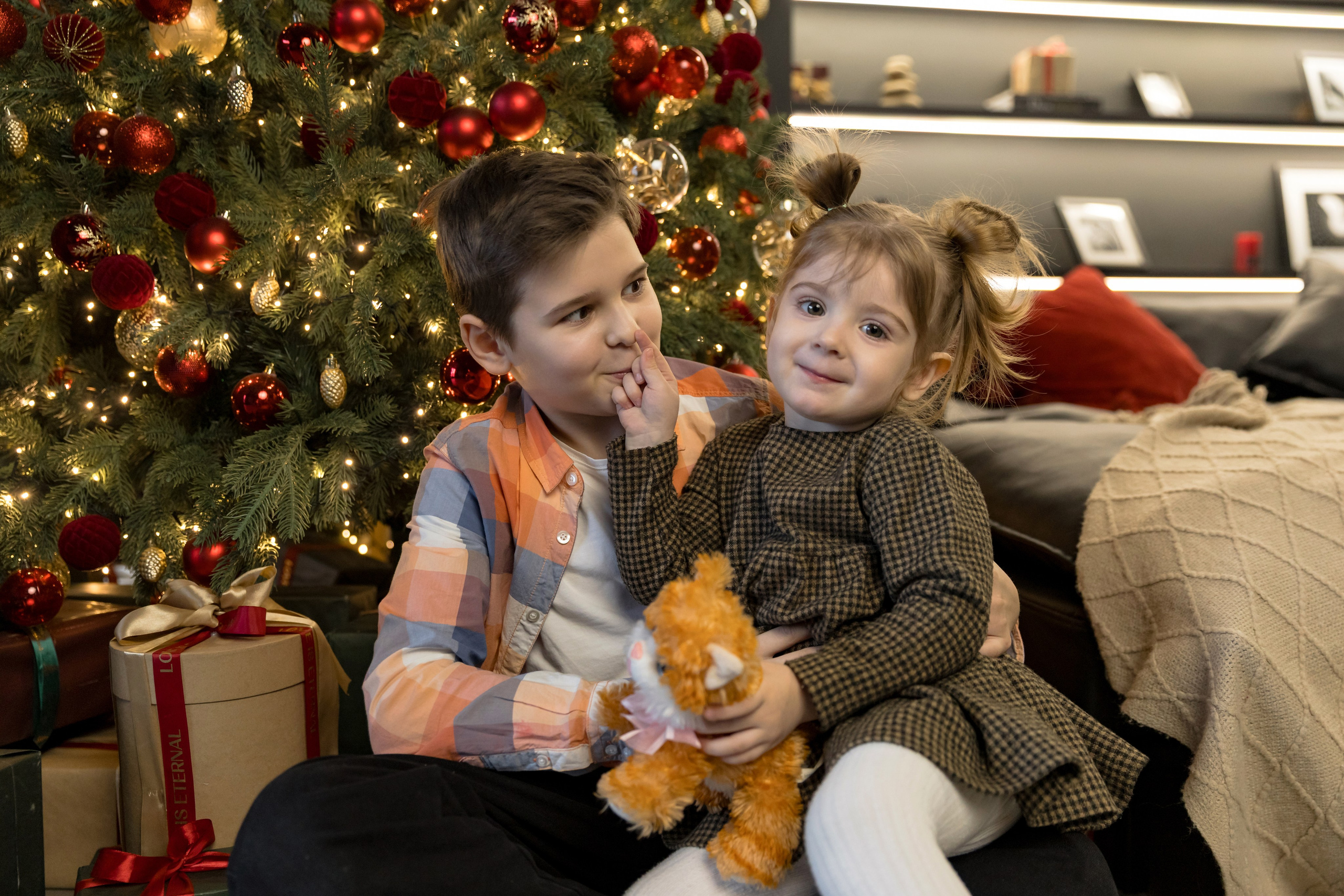 Новогодняя студийная. Свадебный и портретный фотограф в Санкт-Петербурге Надежда Чечулина