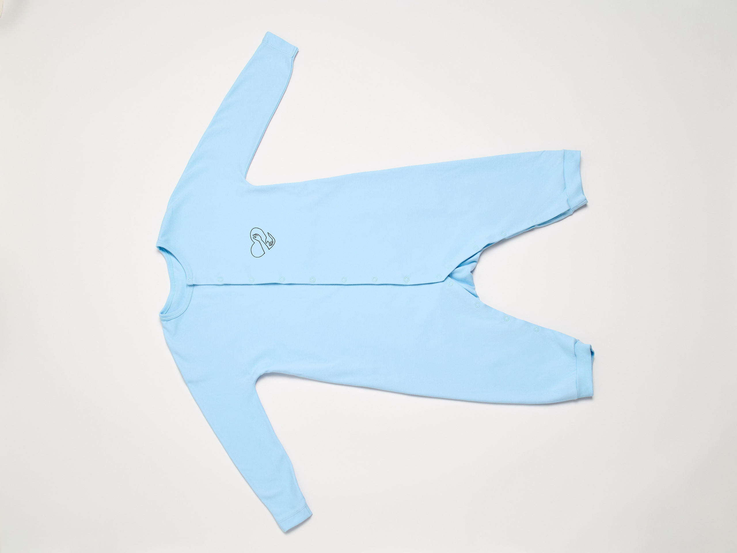 Детский комбинезон голубого цвета