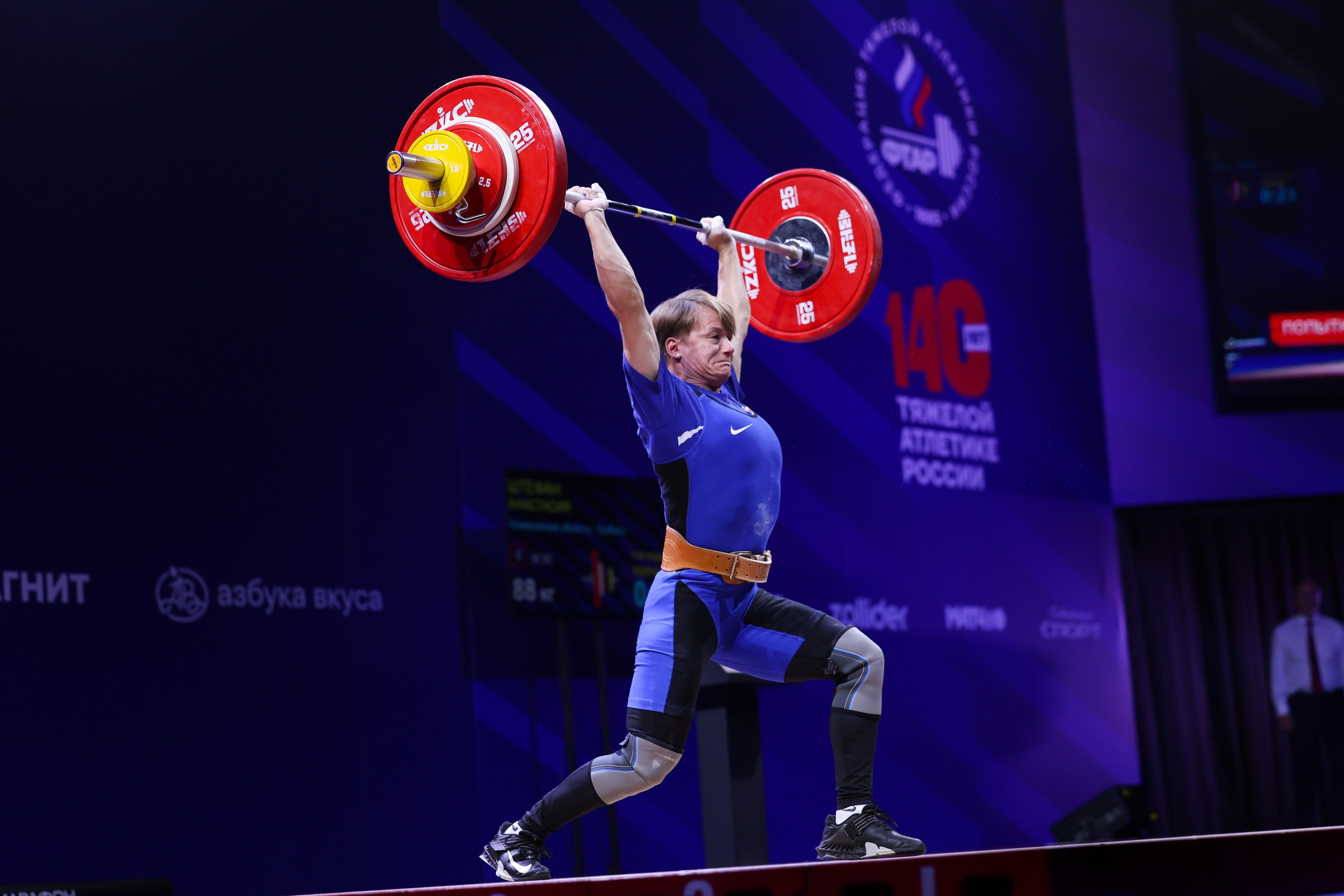 Чемпионат России по тяжелой атлетике 2025. Спортивный и репортажный фотограф Антон Тереханов