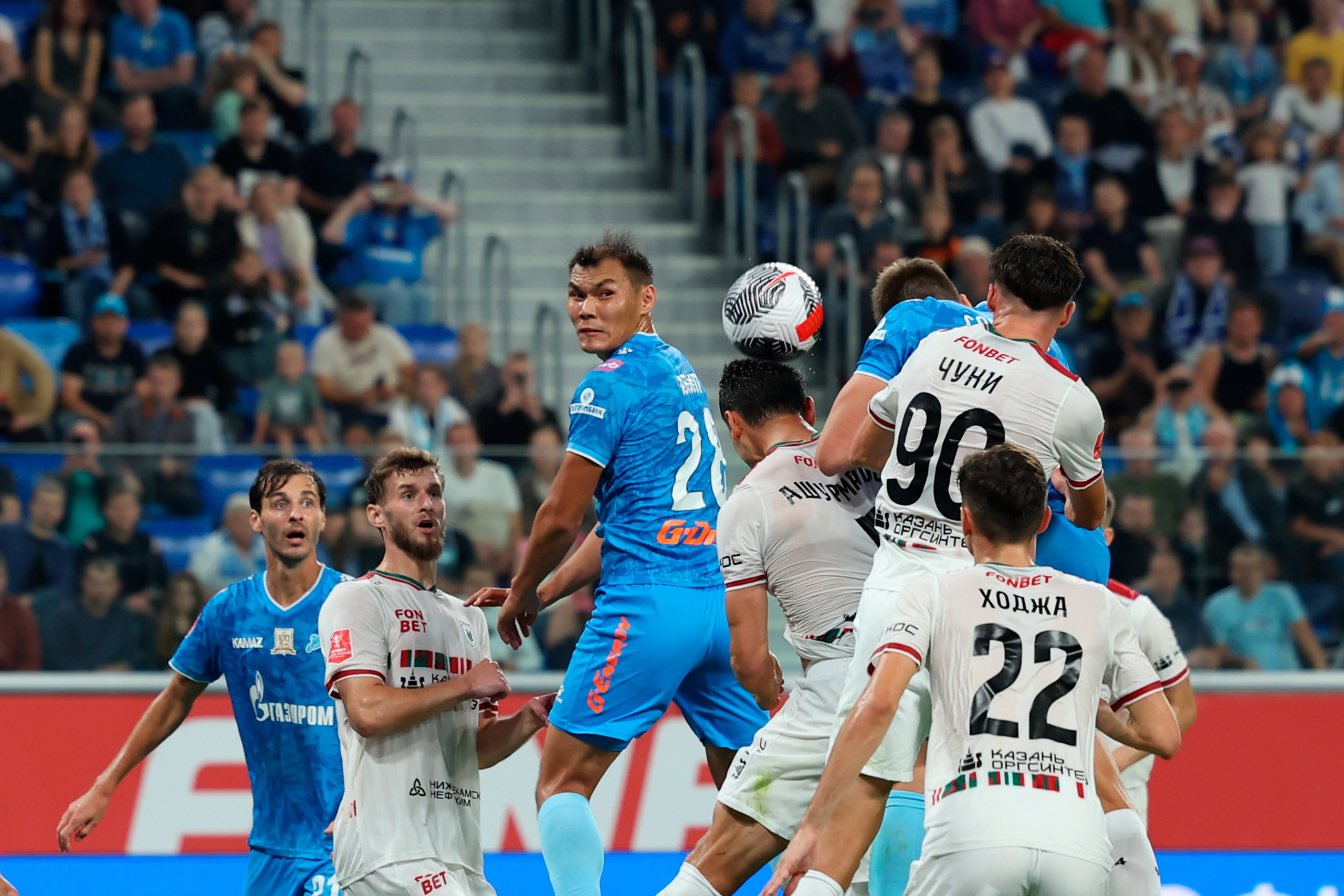 Зенит-Рубин Кубок России по футболу 2024/25 17.09.2024. Спортивный и репортажный фотограф Антон Тереханов