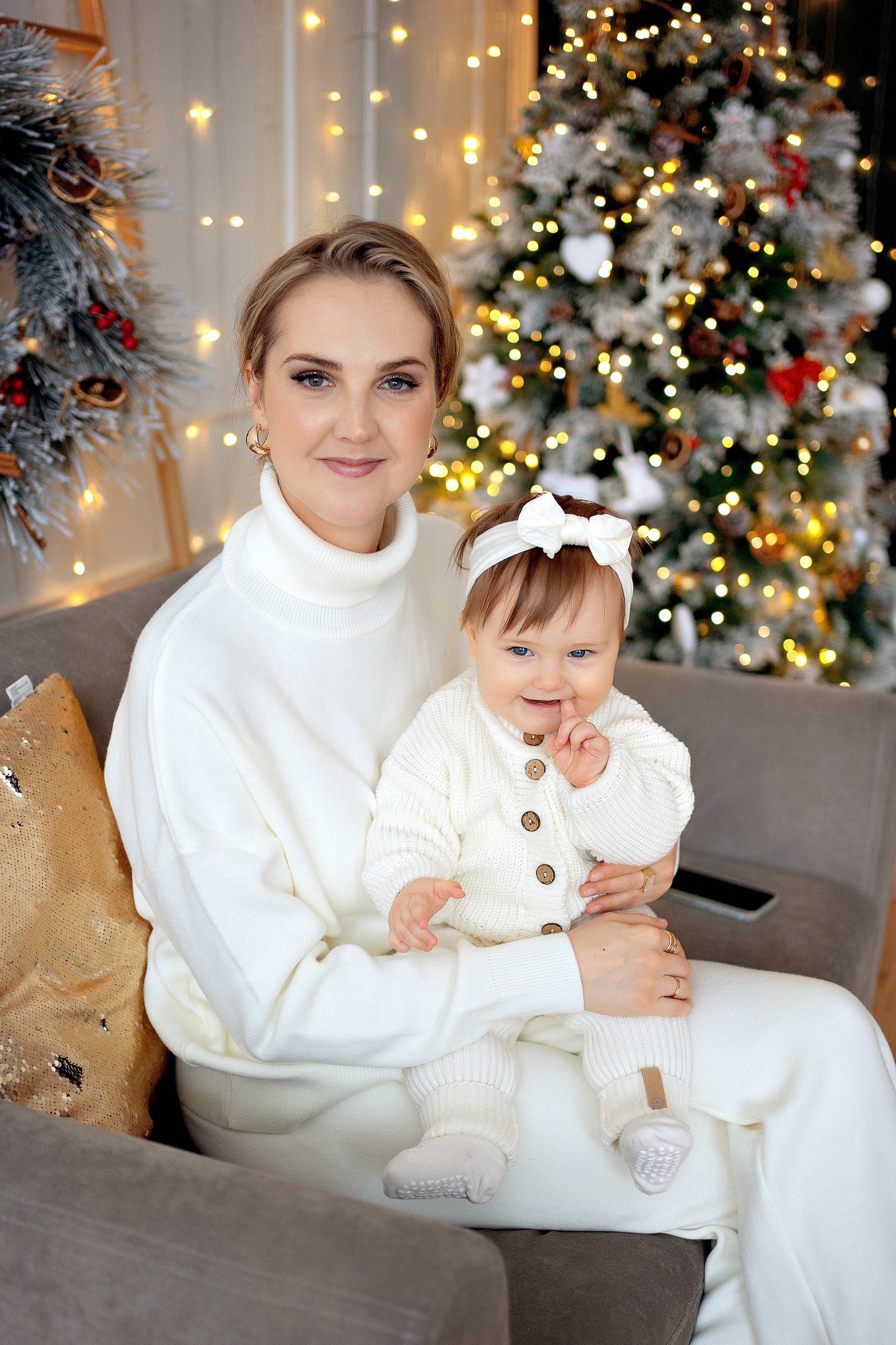 Семейная фотосессия в студии «Панда» (Коммунарка). Семейный и детский фотограф в Москве Екатерина Офицерова