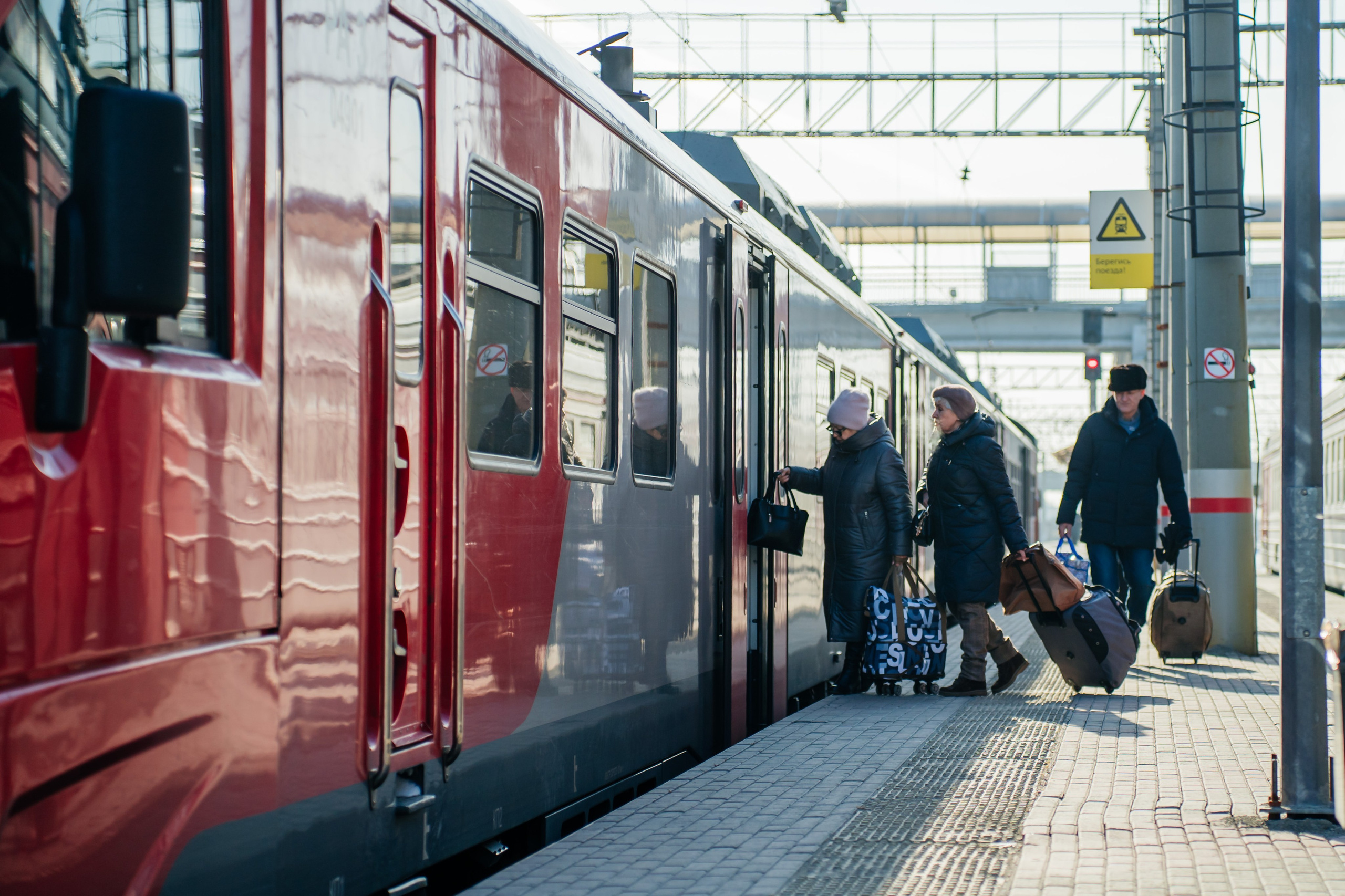 Съемка поезда для РЖД. Видеограф и Фотограф в Челябинске Ксения и Владимир Рюмины