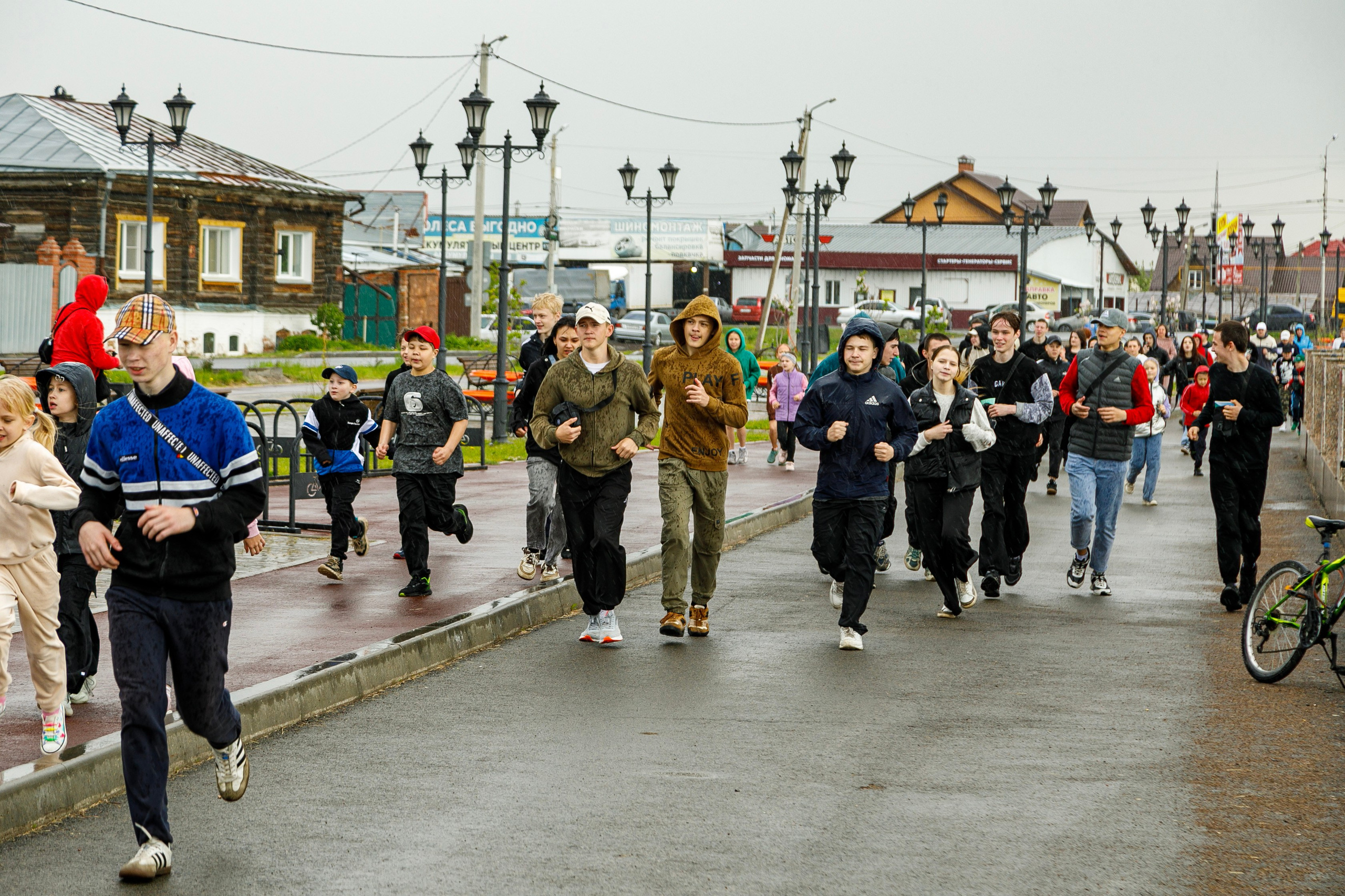 «СпортЛето» и «Зарядка с чемпионом» — семья Сармачевых 😋. Фотограф Андрей Гузеев