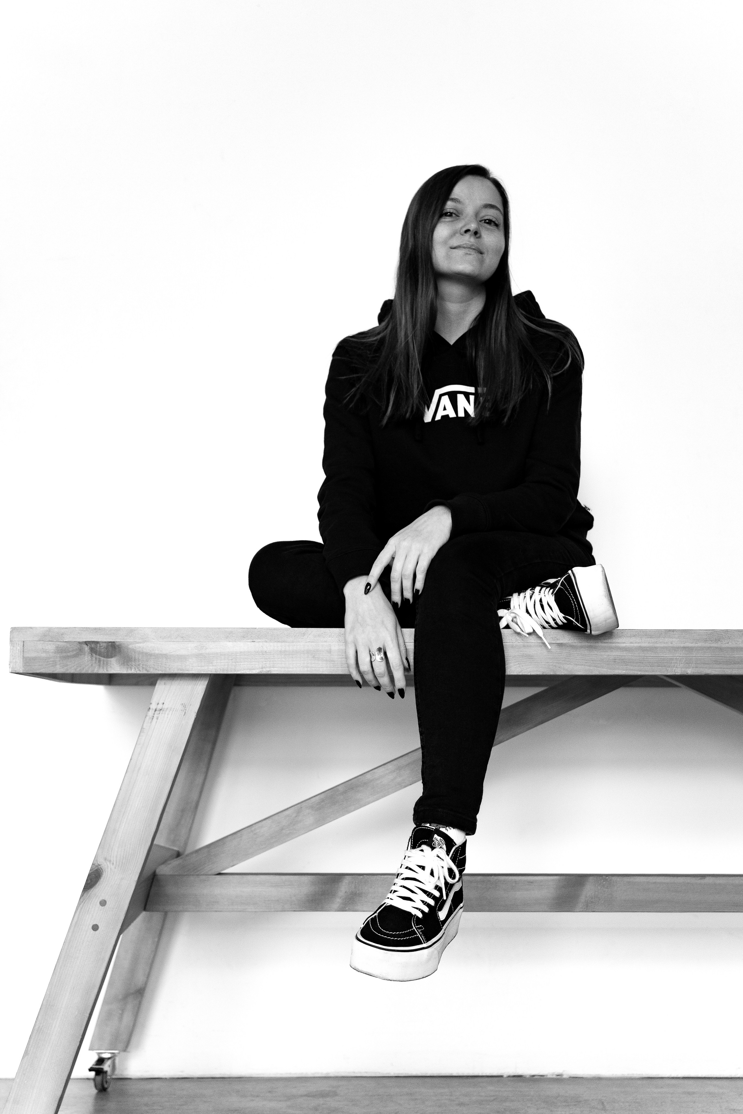 Алина. Классический чб портрет. Фотограф в Челябинске Любовь Денисенко