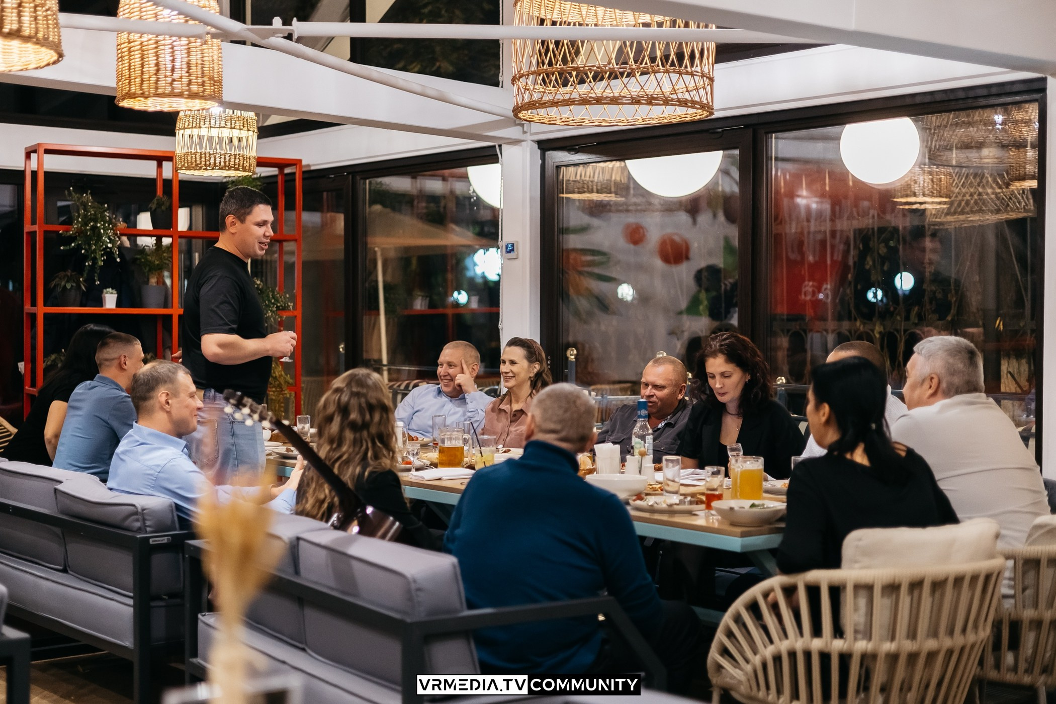 Вечер в ресторане «Volna»