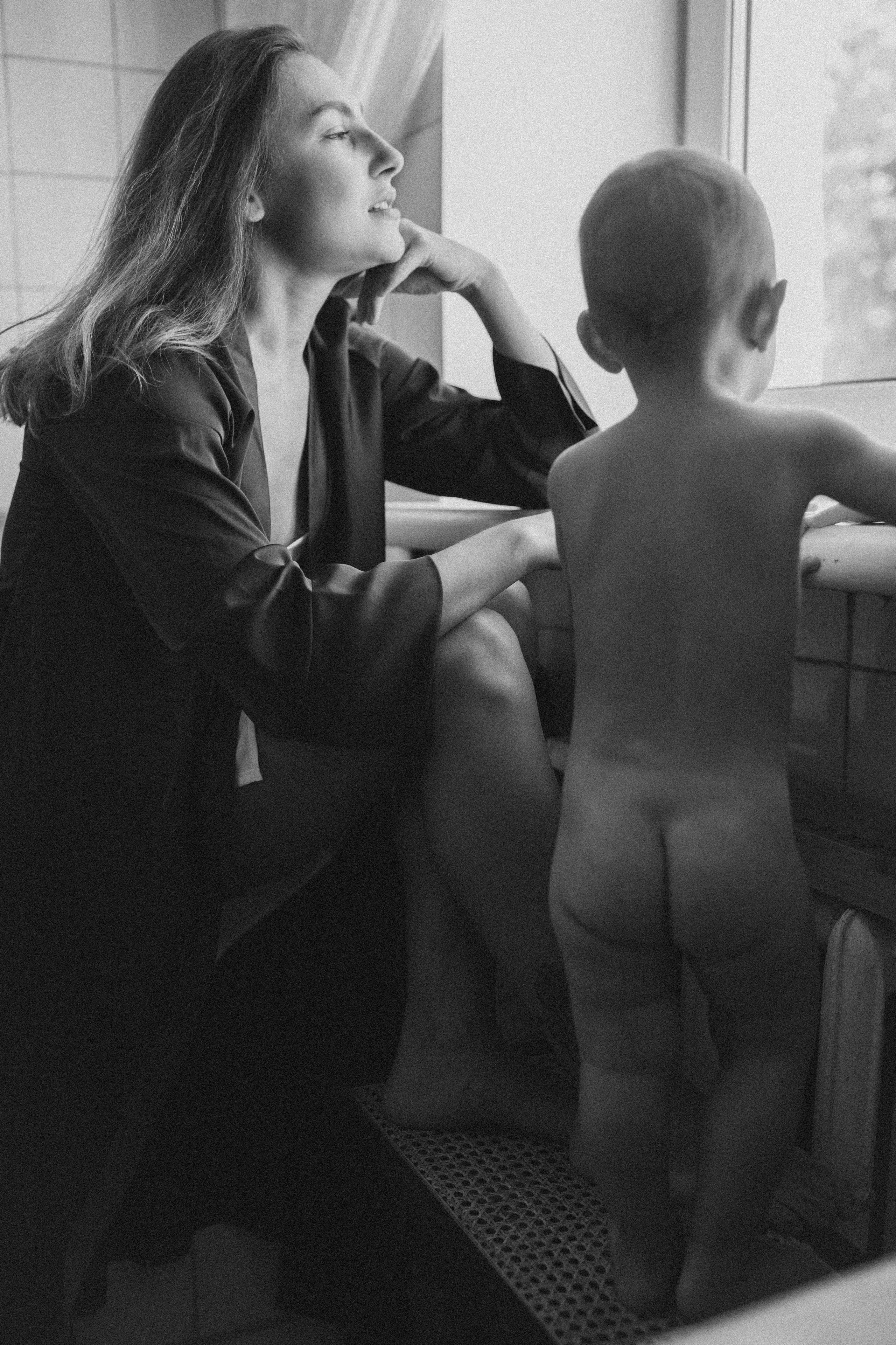 Стас, Даша и Ева (купание в ванной). Семейный и детский фотограф и видеограф в Москве, Дрокина Наталья