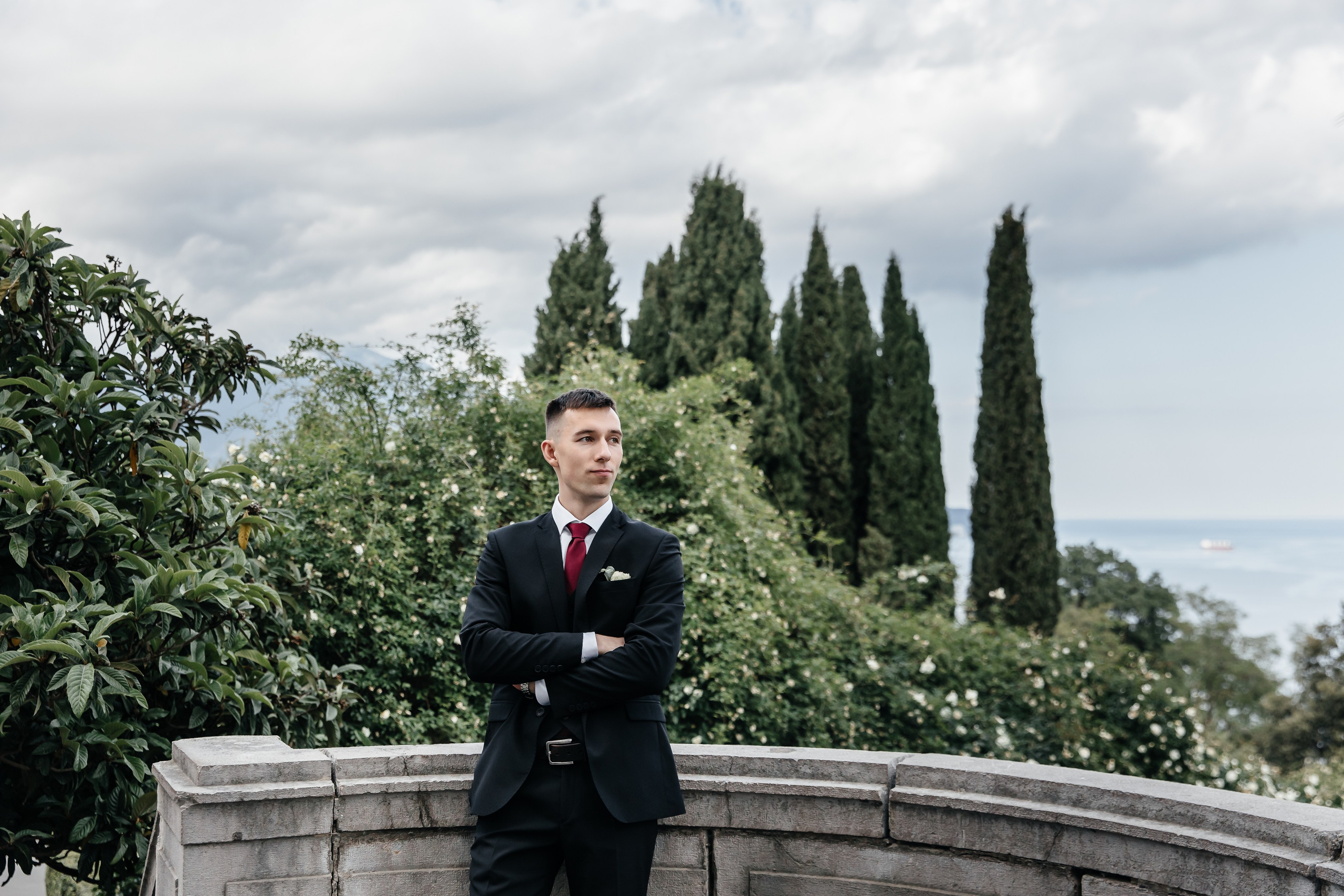 Парк Харакс, май в Крыму. Анонс свадьбы Ильи и Ксении. Свадебный фотограф в Крыму и Севастополе Ольга Баскакова