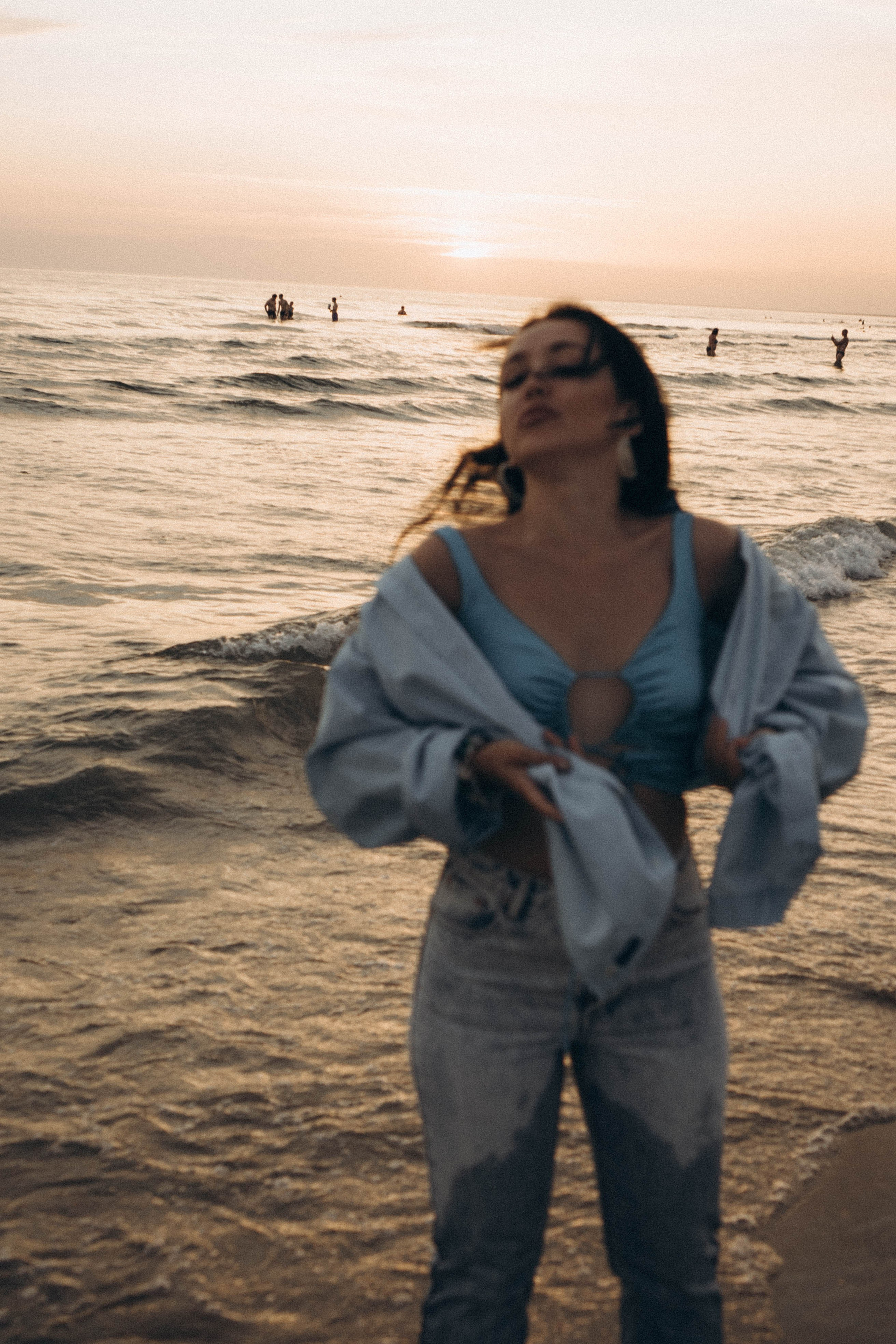 Июльский вечер на берегу черного моря. Профессиональный фотограф, Санкт-Петербург — Виктория Богомолова