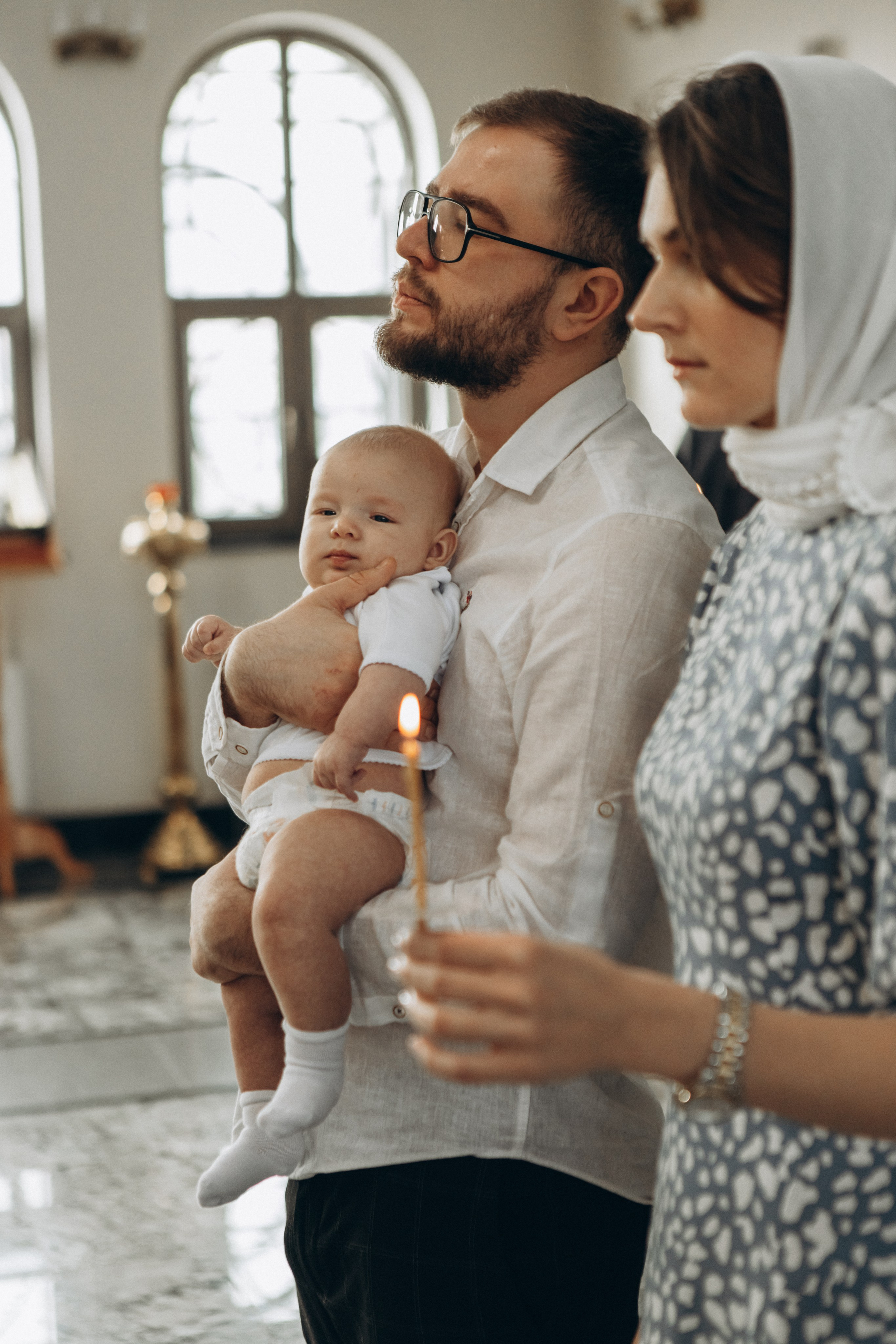 Крещение Дмитрия. Семейный фотограф в Краснодаре Виктория Кокоулина