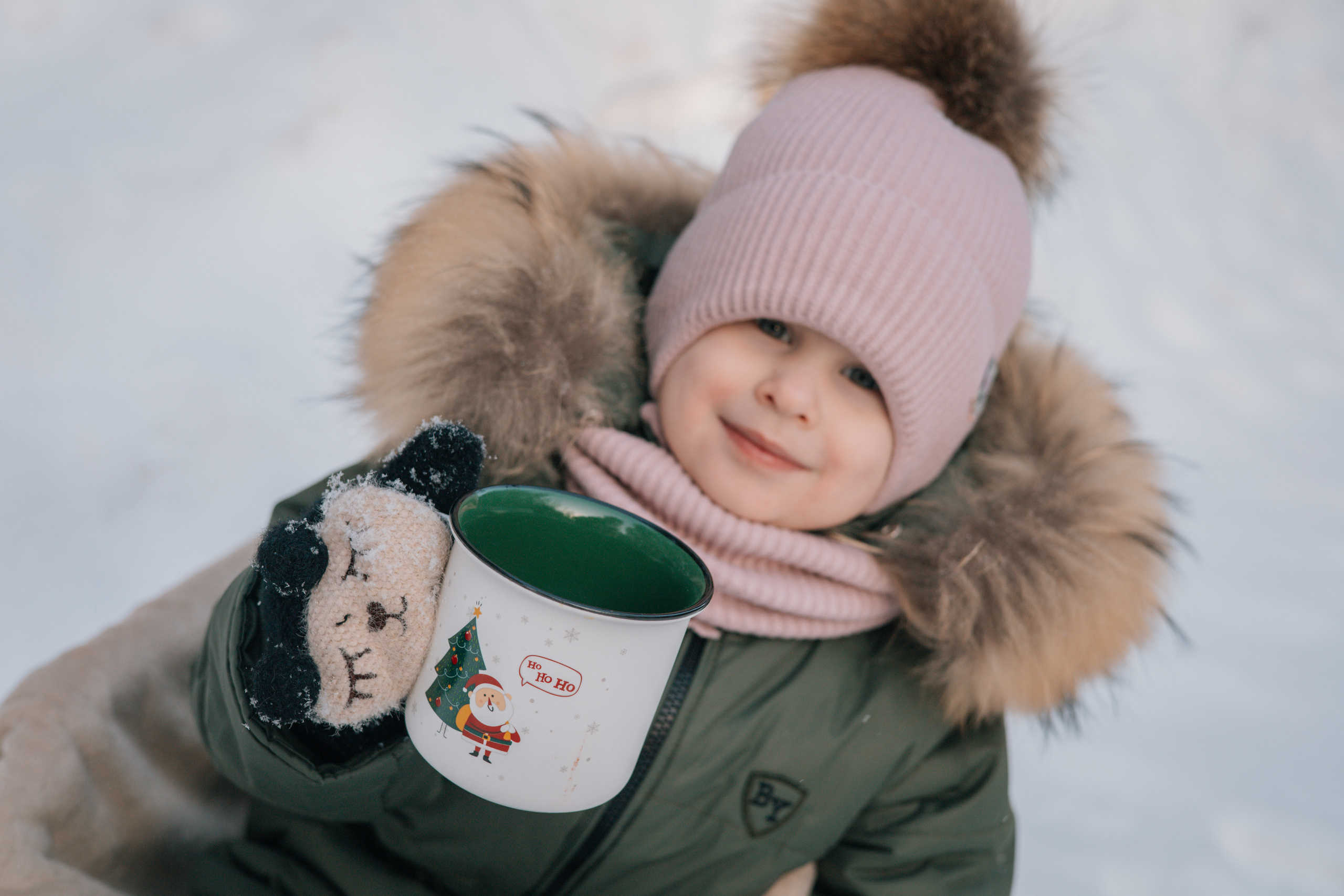 Зимняя детская фотосессия Златы. Семейные и индивидуальные съемки в Йошкар-Оле