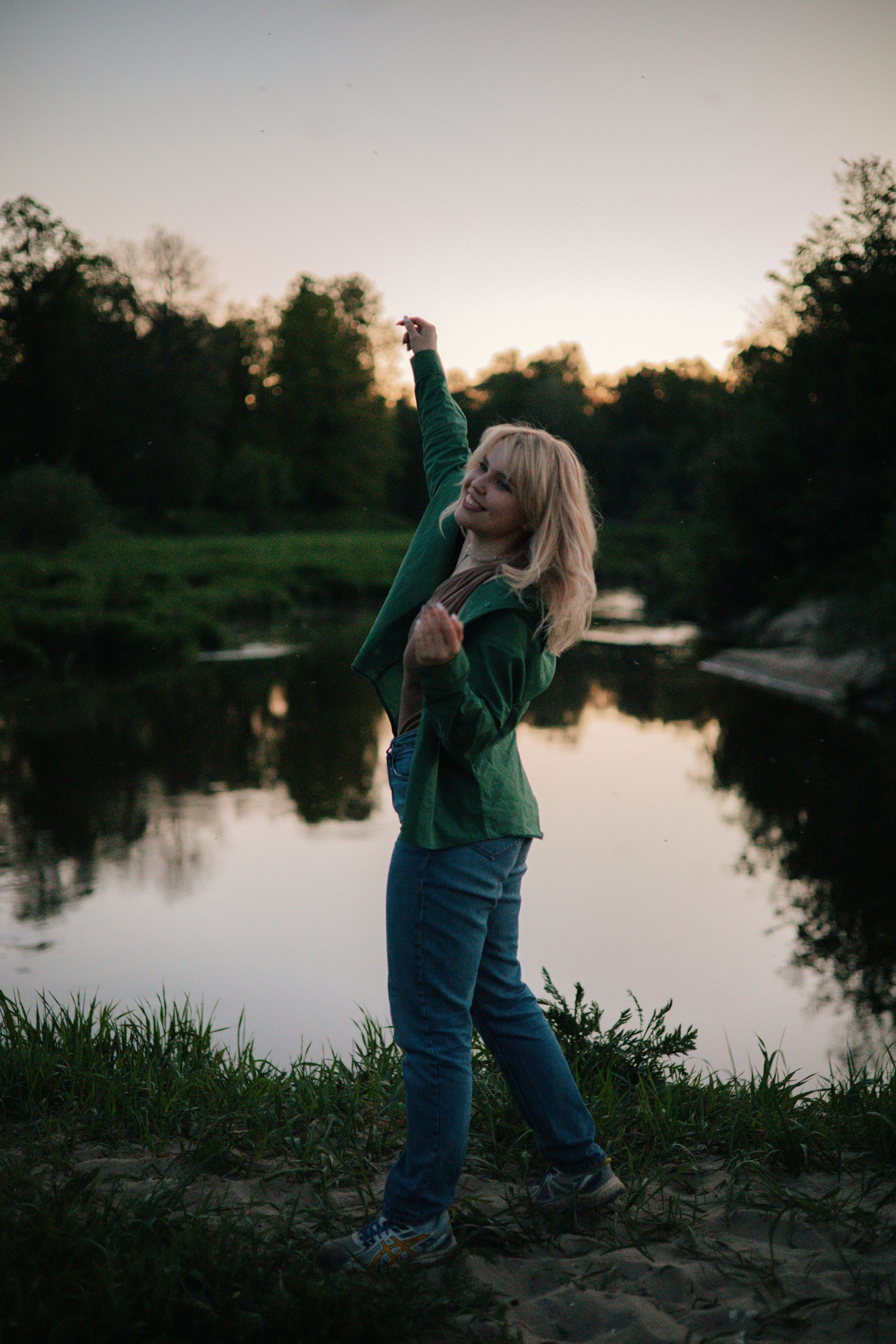 Фотосессия на озере и закат с Анастасией. Семейные и индивидуальные съемки в Йошкар-Оле