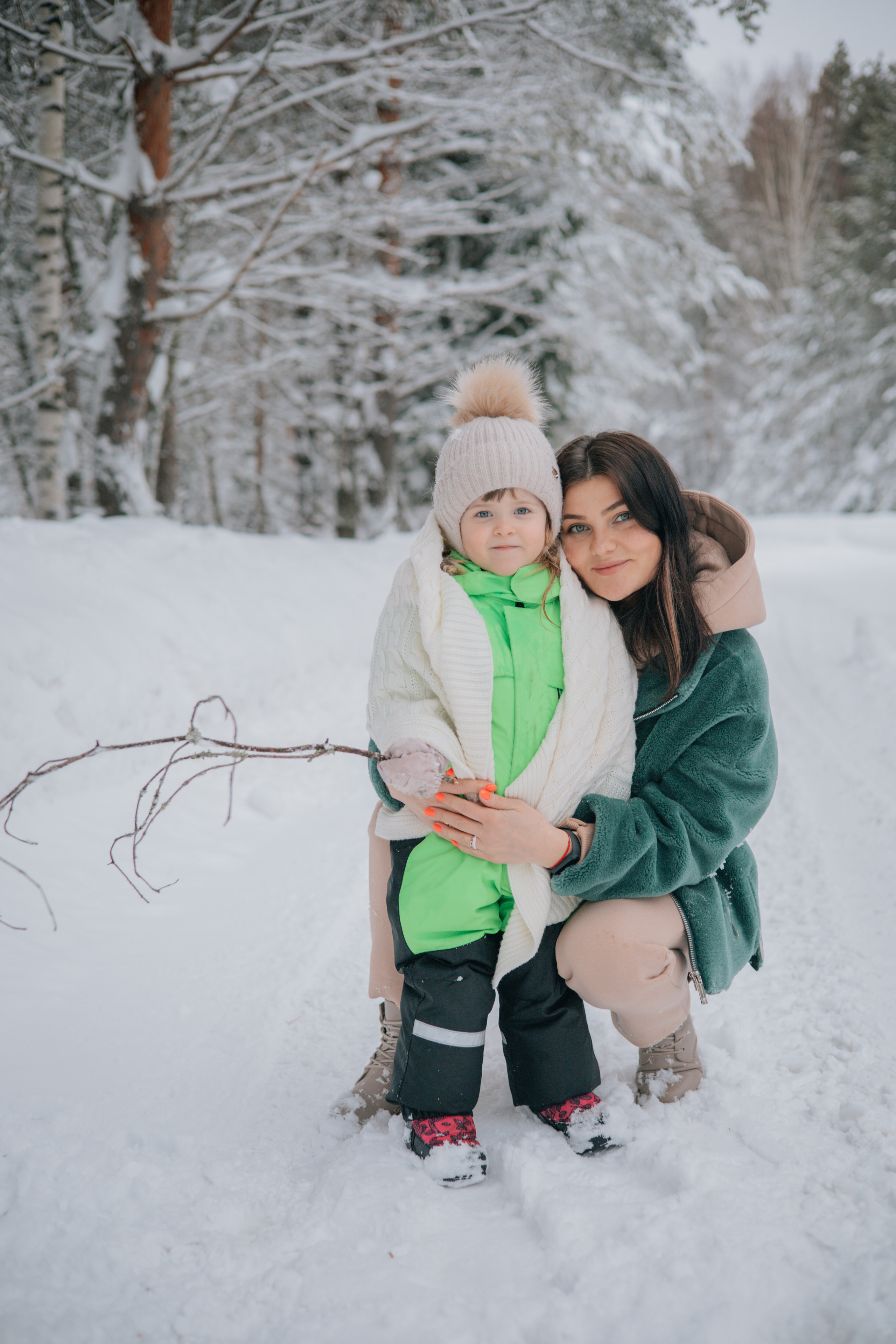 Зимняя фотосессия с детьми. Семейные и индивидуальные съемки в Йошкар-Оле