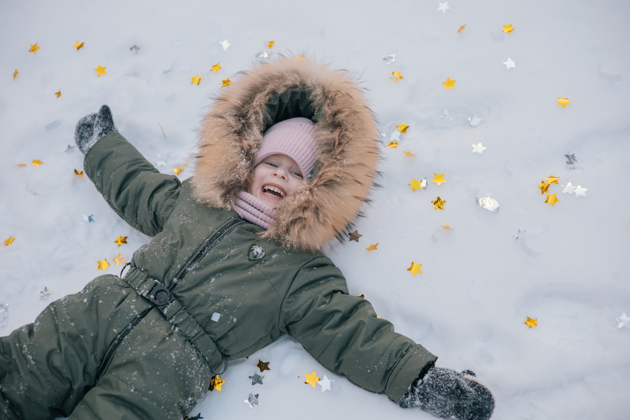 Зимняя детская фотосессия Златы. Семейные и индивидуальные съемки в Йошкар-Оле
