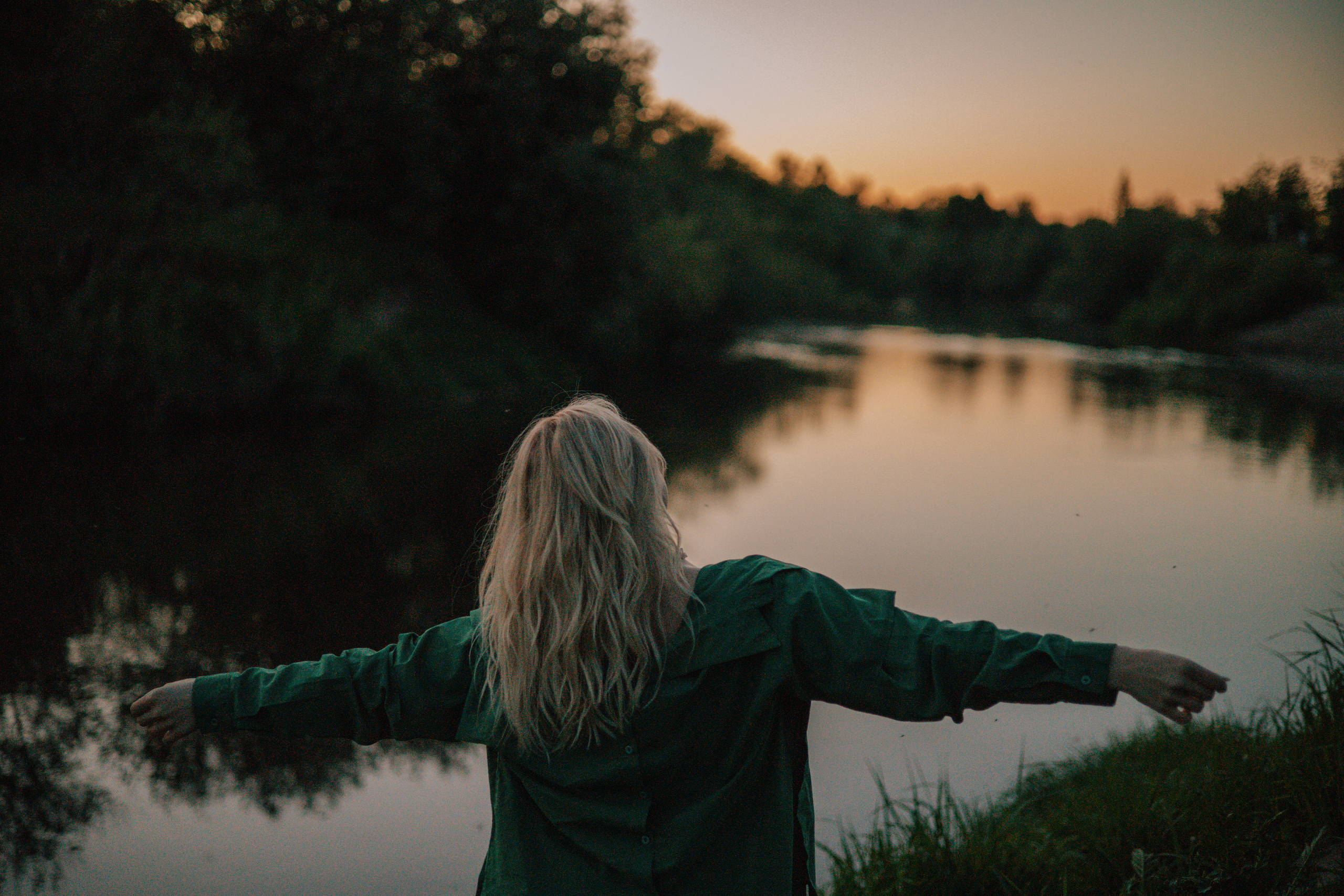 Фотосессия на озере и закат с Анастасией. Семейные и индивидуальные съемки в Йошкар-Оле