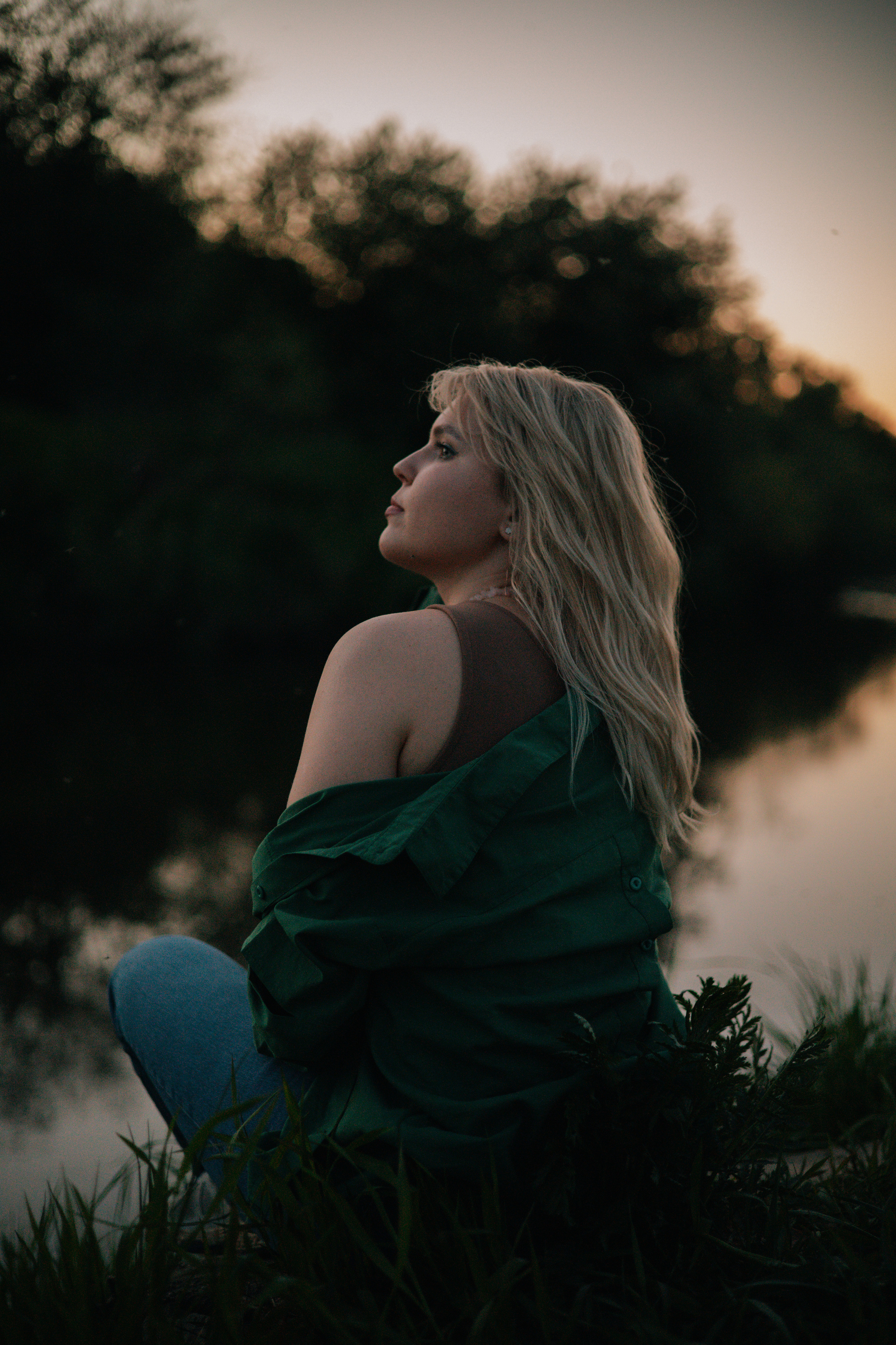 Фотосессия на озере и закат с Анастасией. Семейные и индивидуальные съемки в Йошкар-Оле