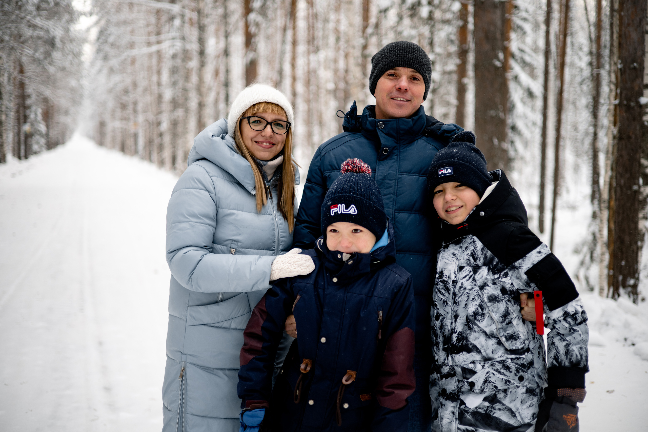 Зимняя семейная фотосессия Надежды. Семейные и индивидуальные съемки в Йошкар-Оле