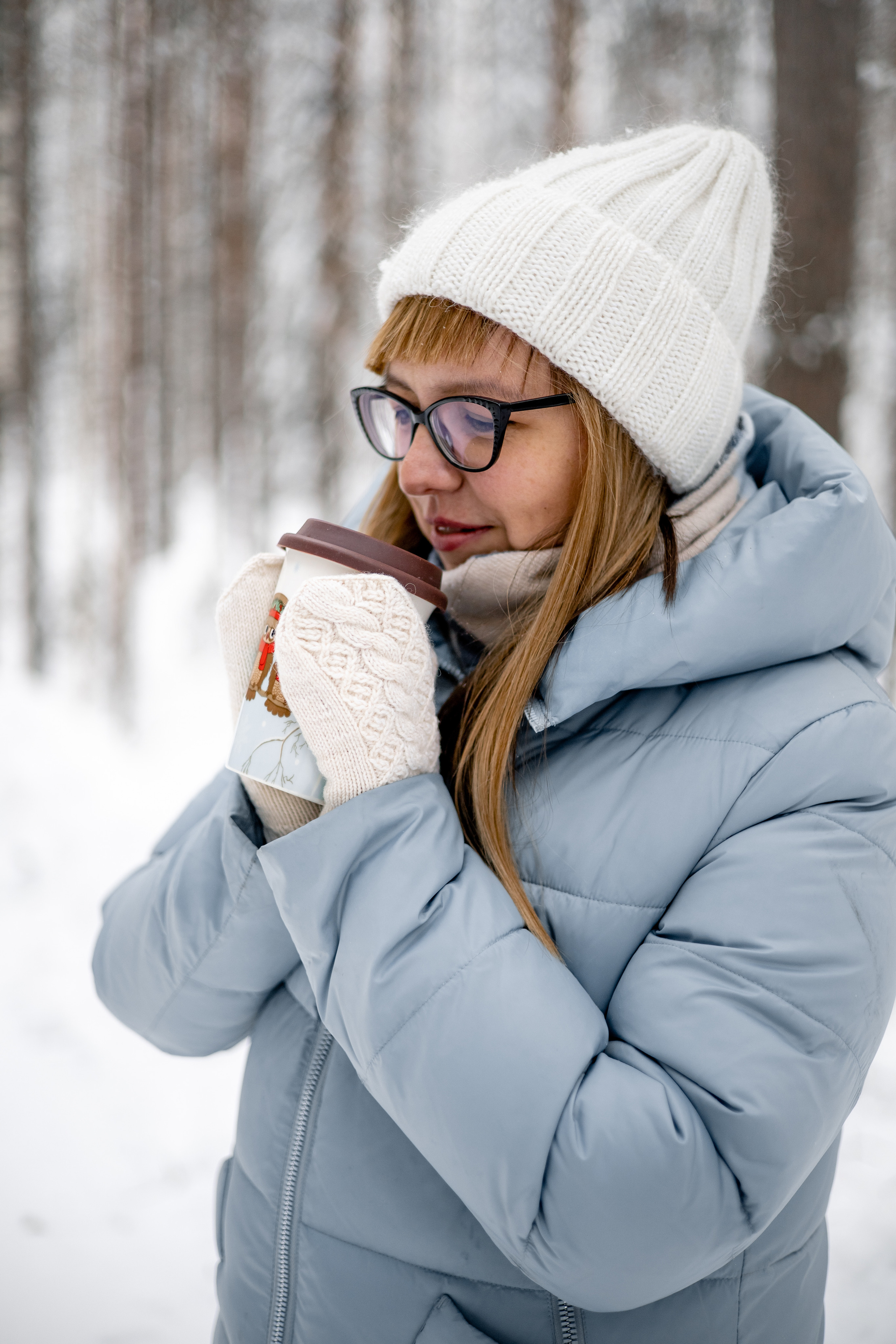 Зимняя семейная фотосессия Надежды. Семейные и индивидуальные съемки в Йошкар-Оле