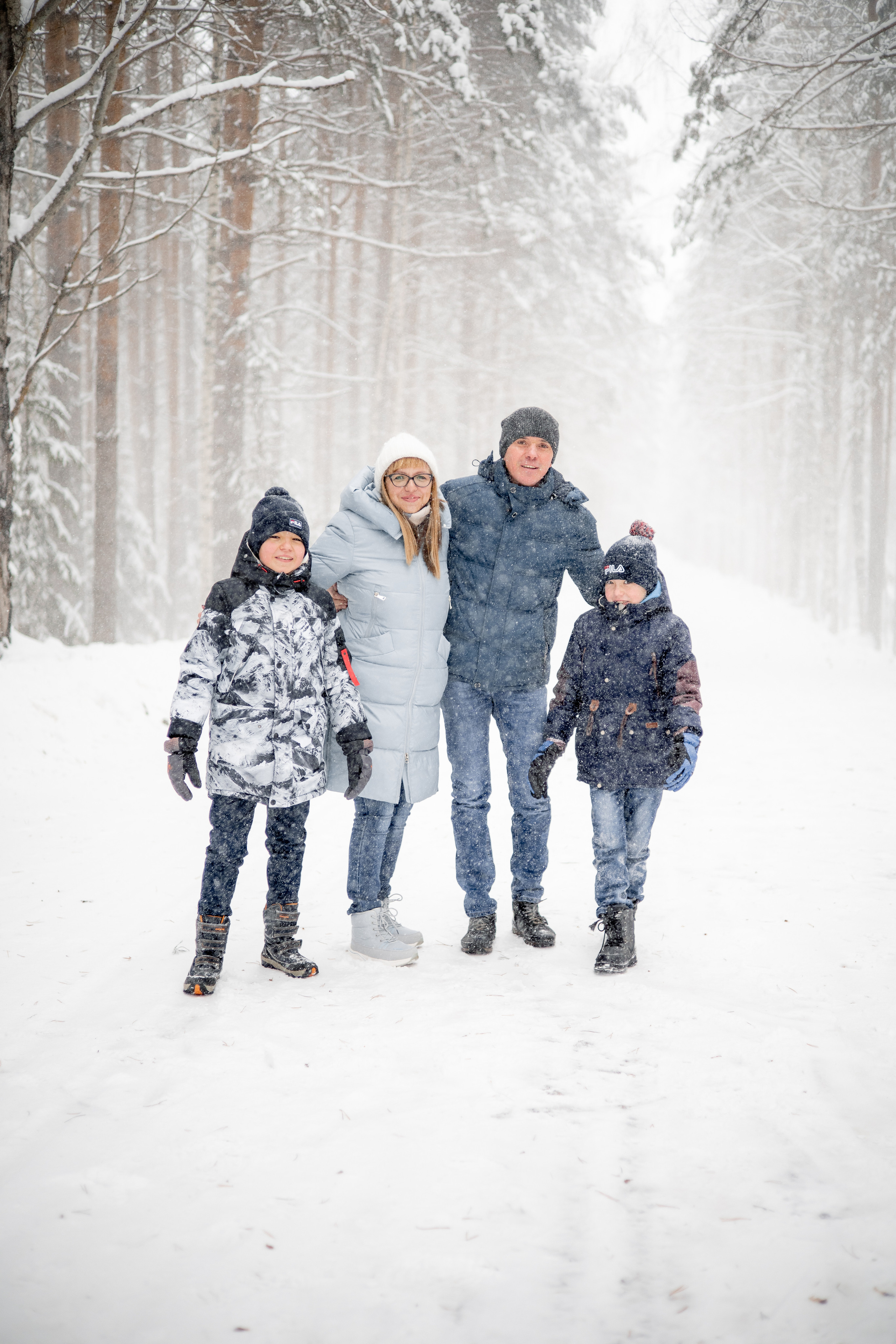 Зимняя семейная фотосессия Надежды. Семейные и индивидуальные съемки в Йошкар-Оле
